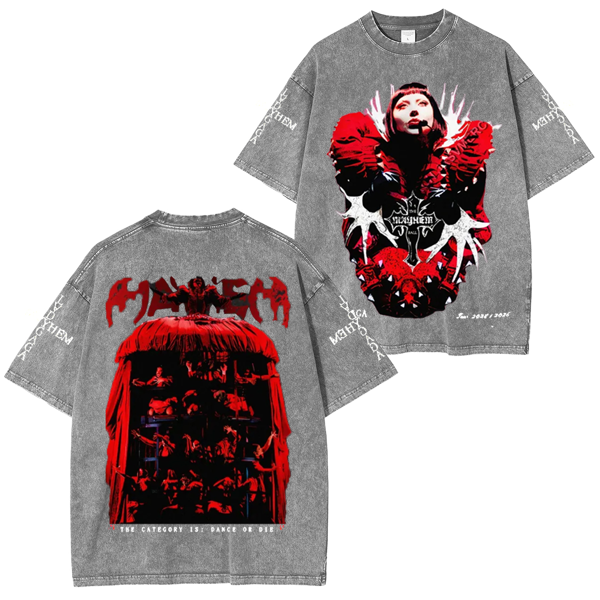 Lady Gaga  Washed Unisex T-Shirt