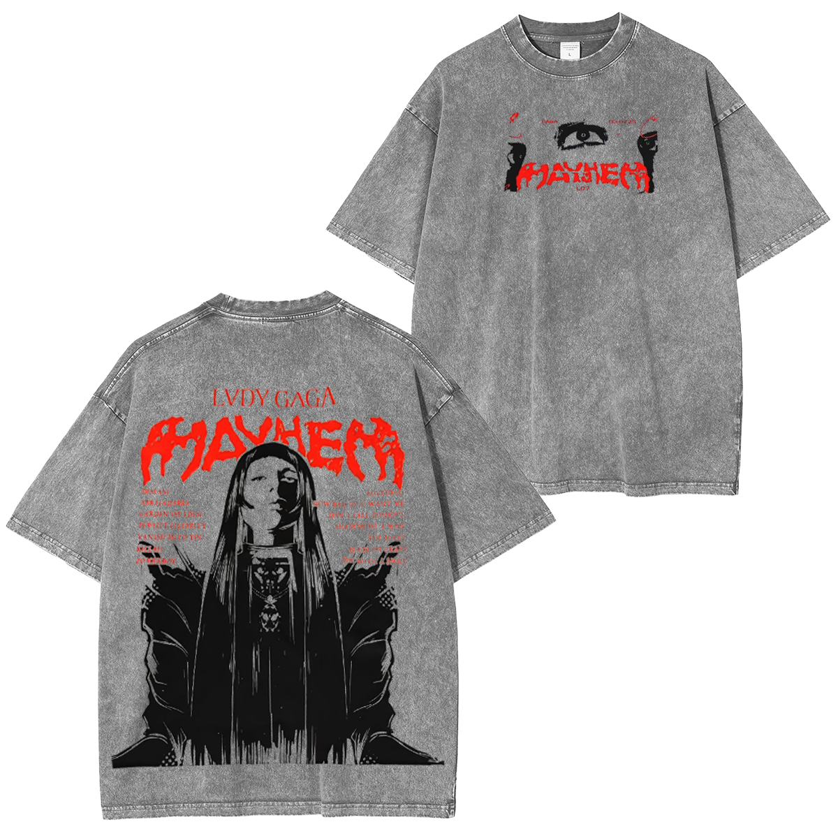 Lady Gaga Washed Unisex T-Shirt