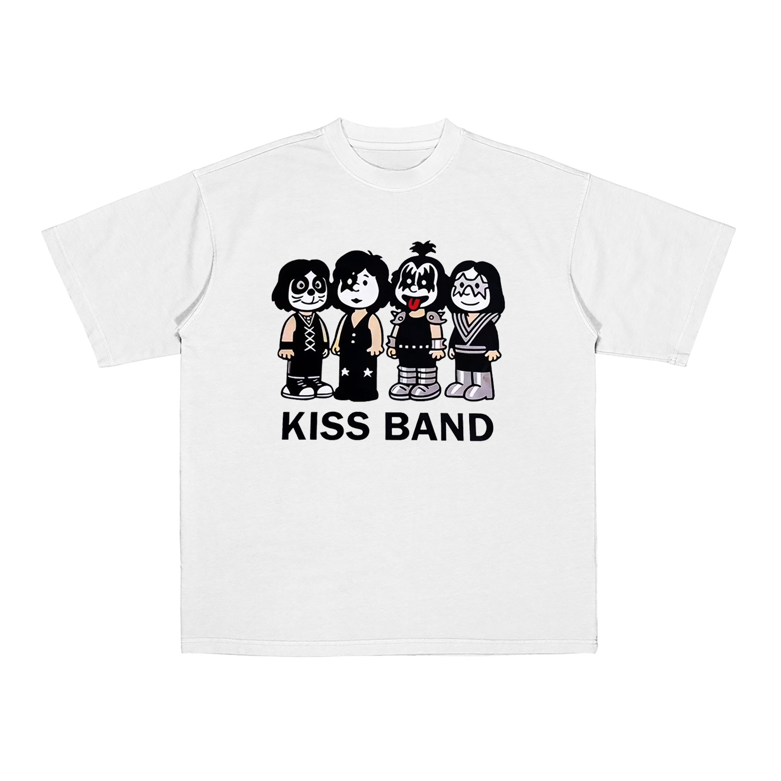 Kiss Band Cotton Unisex T-shirt