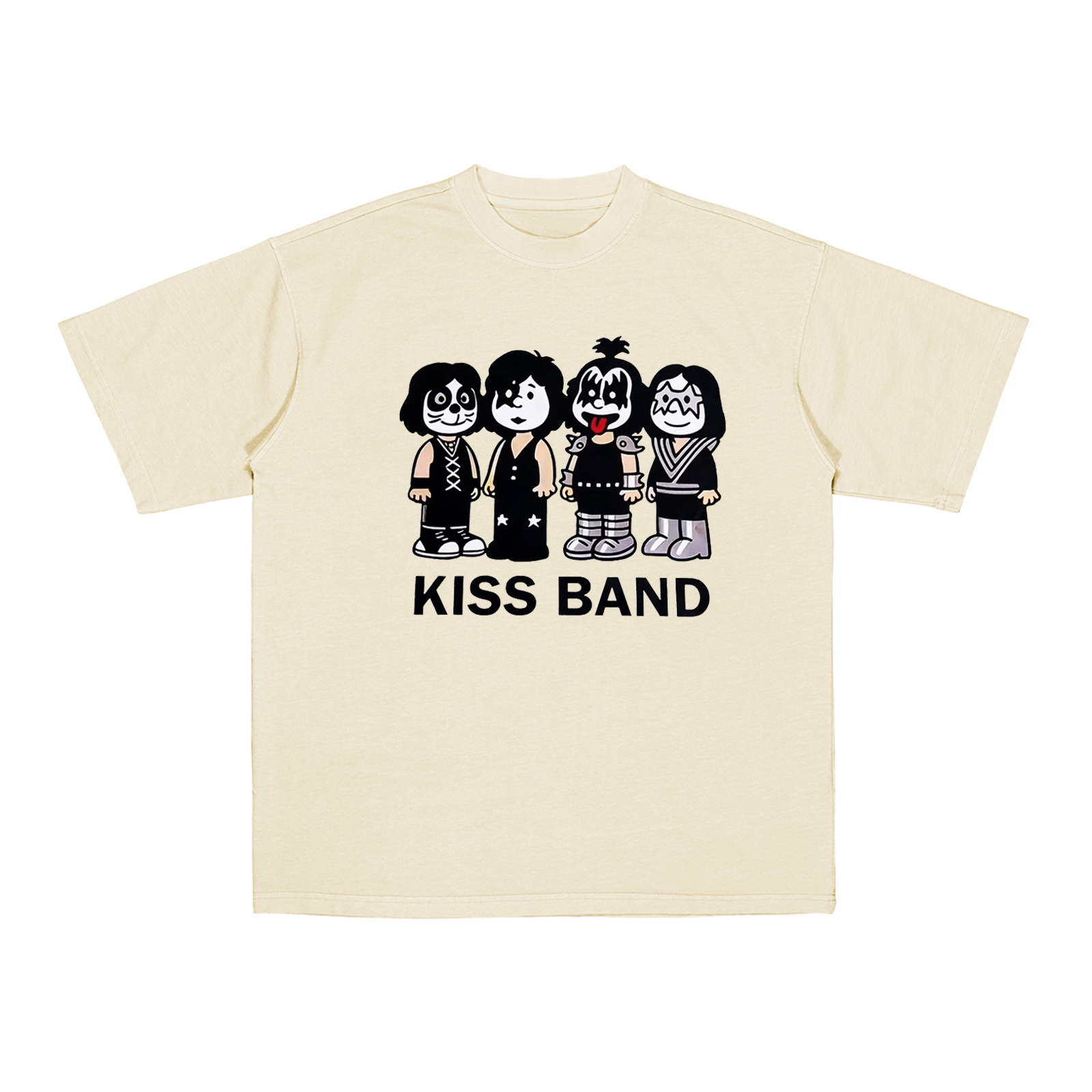 Kiss Band Cotton Unisex T-shirt