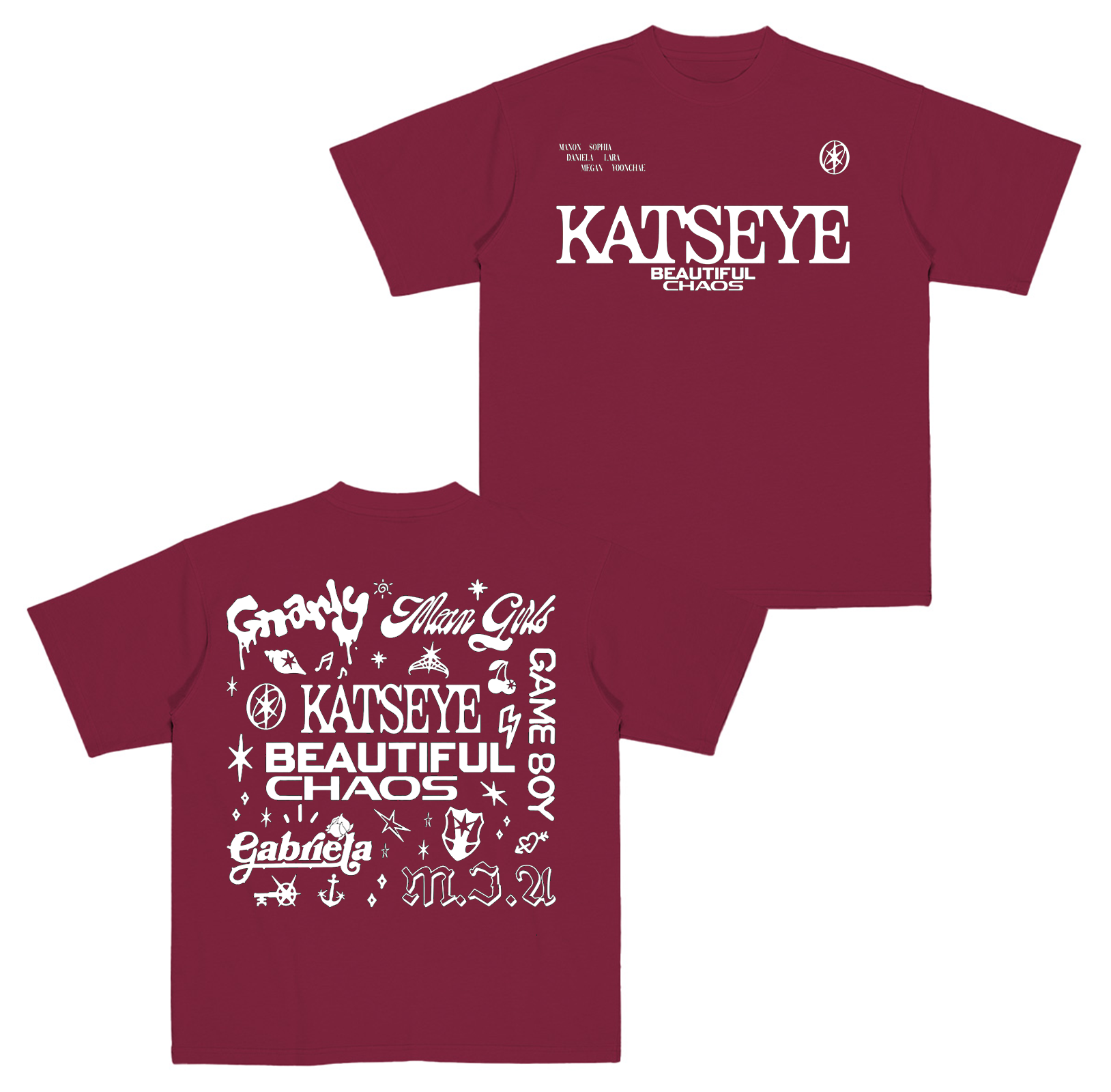 Katseye Beautiful Chaos  Cotton Unisex T-shirt