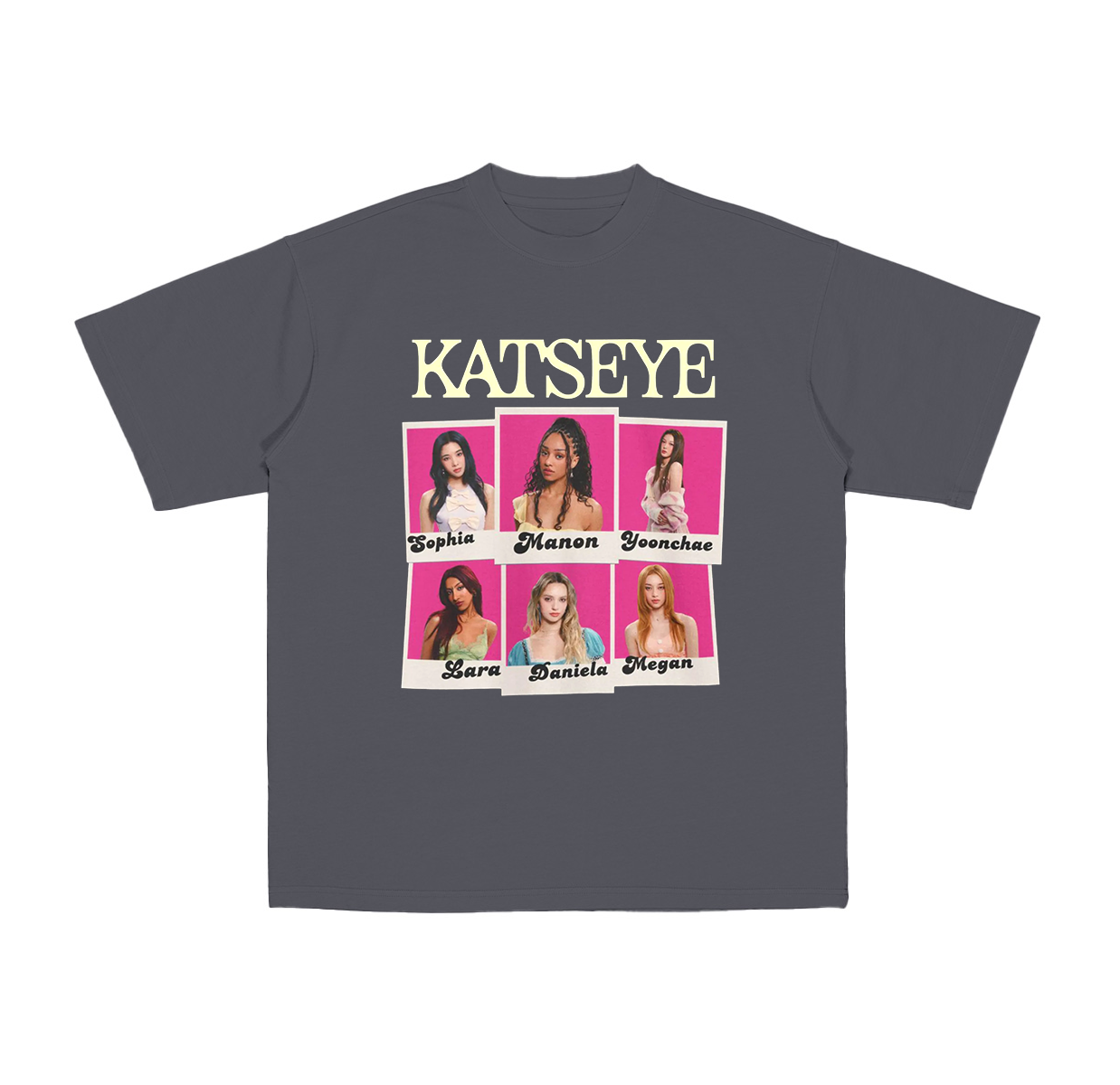 Katseye Retro  Cotton Unisex T-shirt