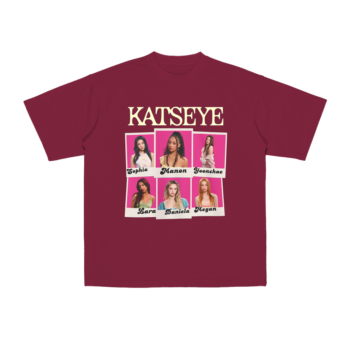 Katseye Retro  Cotton Unisex T-shirt