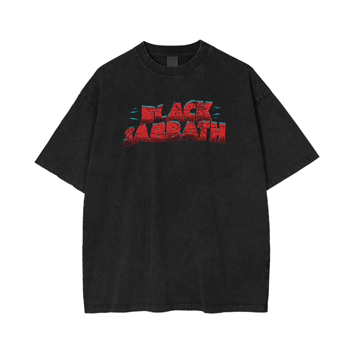 Black Sabbath Paranoid  Washed Unisex T-Shirt
