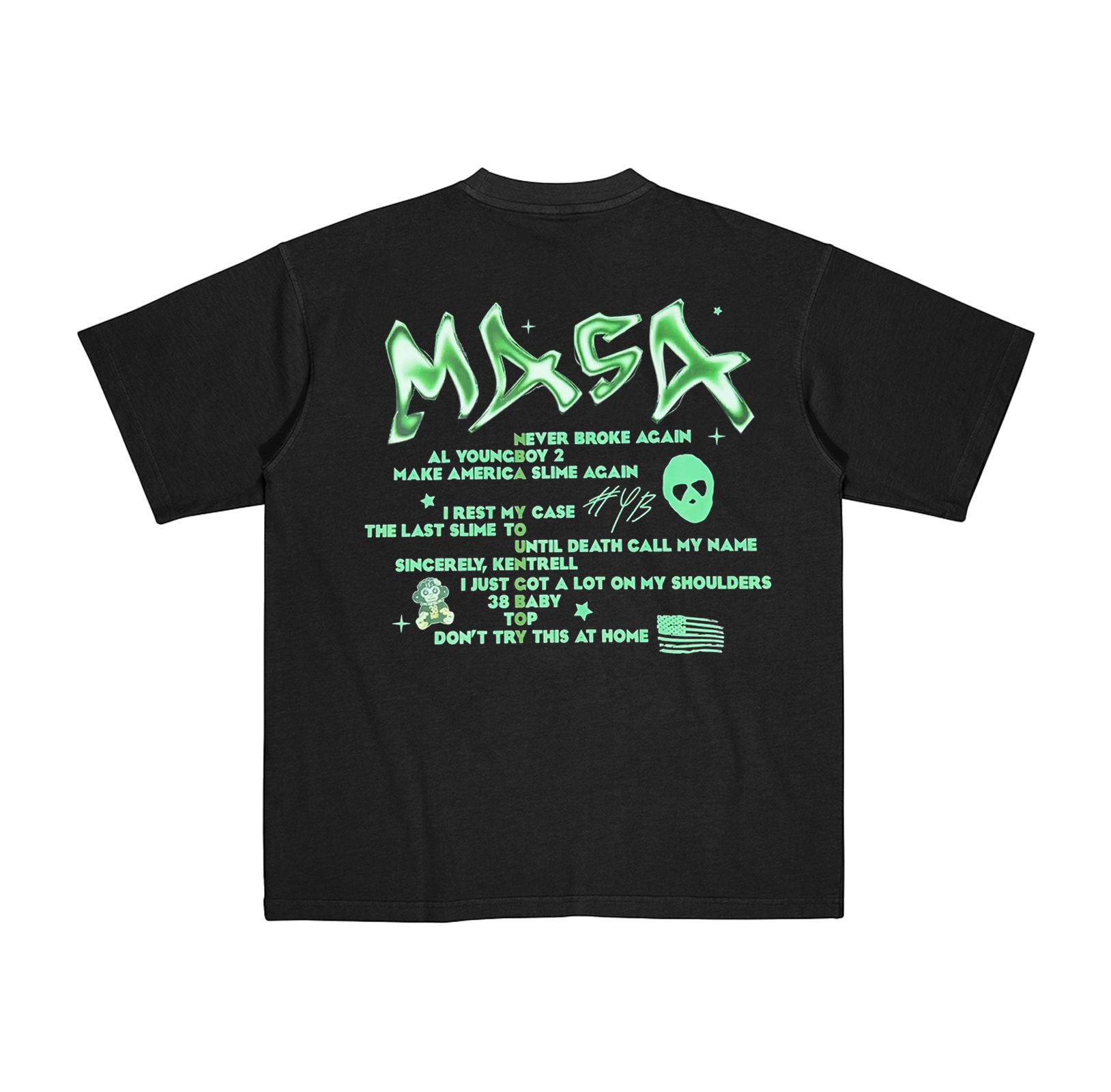 Youngboy 2025 Masa Tour Cotton Unisex T-shirt