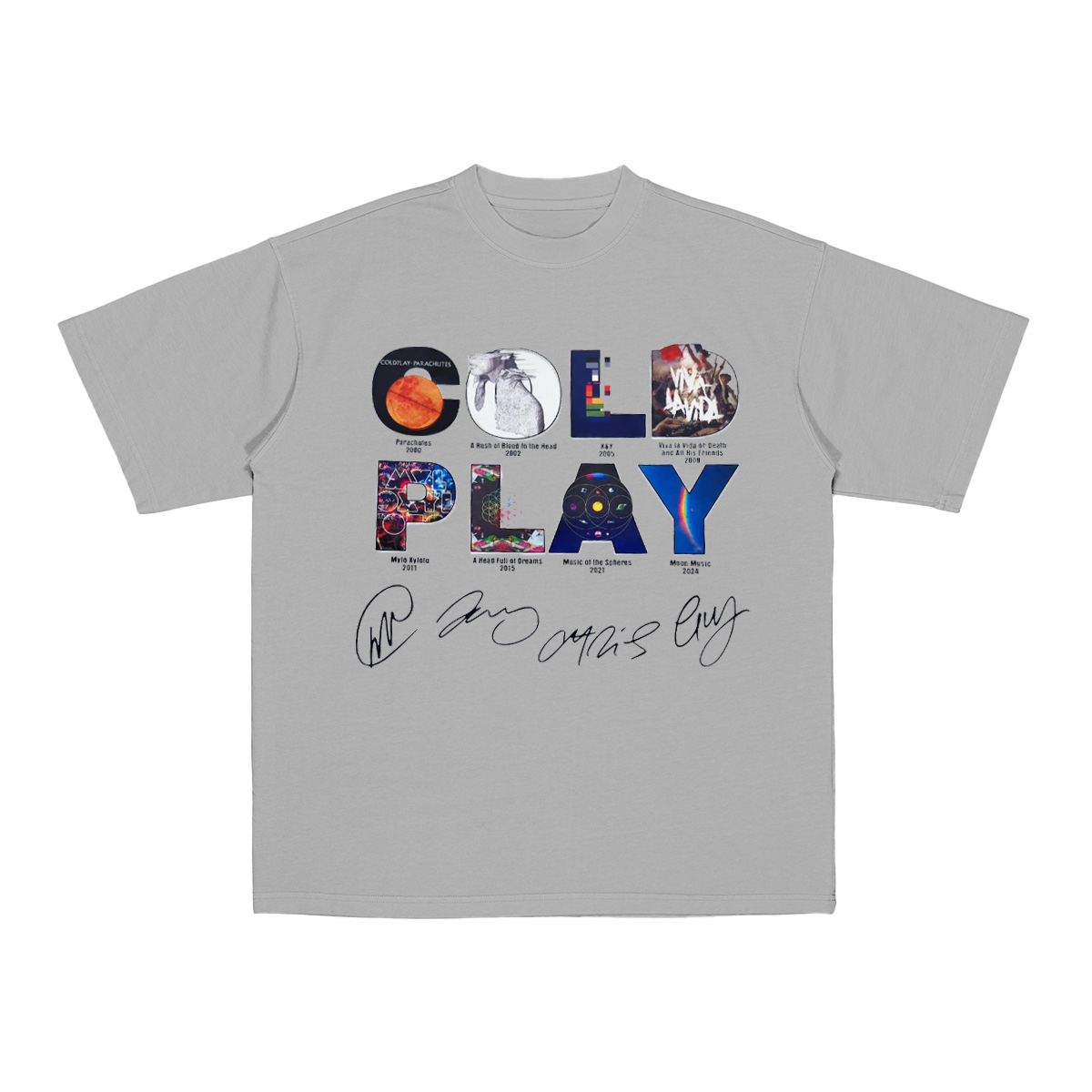 COLD PLAY Cotton Unisex T-shirt
