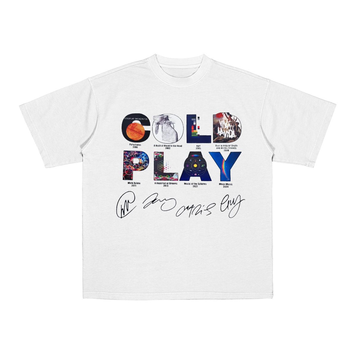 COLD PLAY Cotton Unisex T-shirt