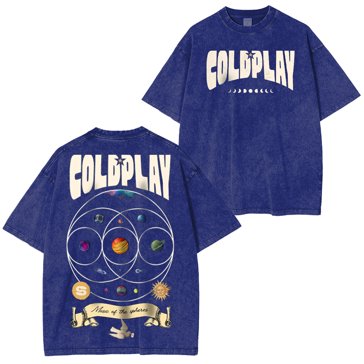 Cold Play Washed Unisex T-Shirt