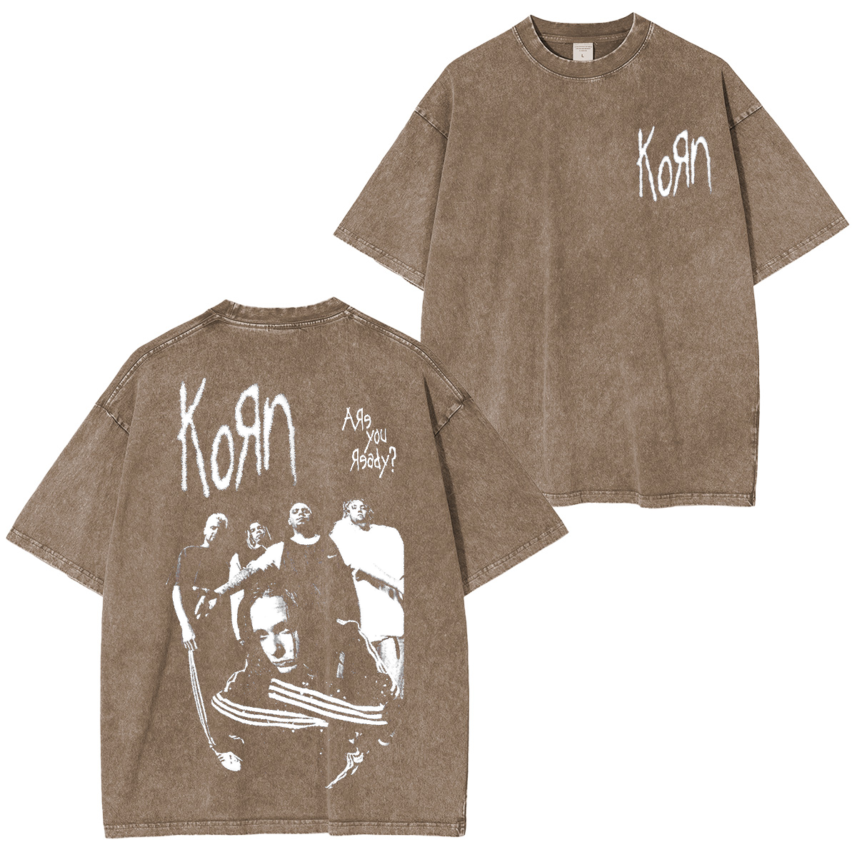 Korn Washed Unisex T-Shirt