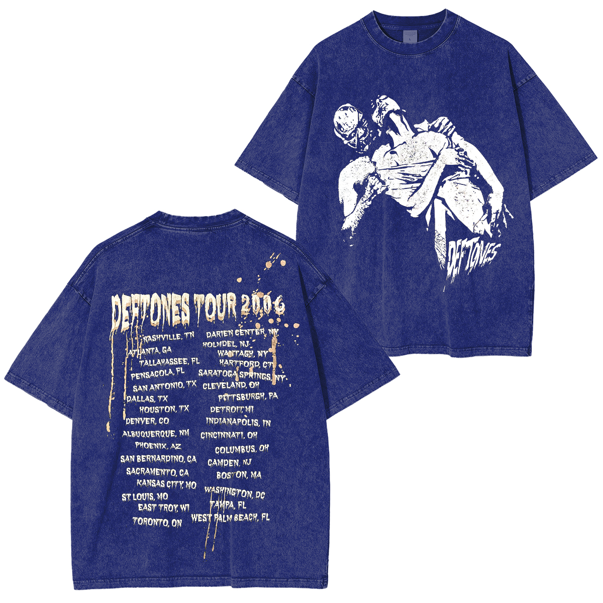 Vintage Deftones 2006 Tour Washed Unisex T-Shirt
