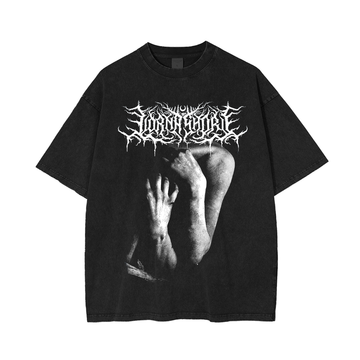 Dancing Like Flames,Lorna Shore Band Washed Unisex T-Shirt