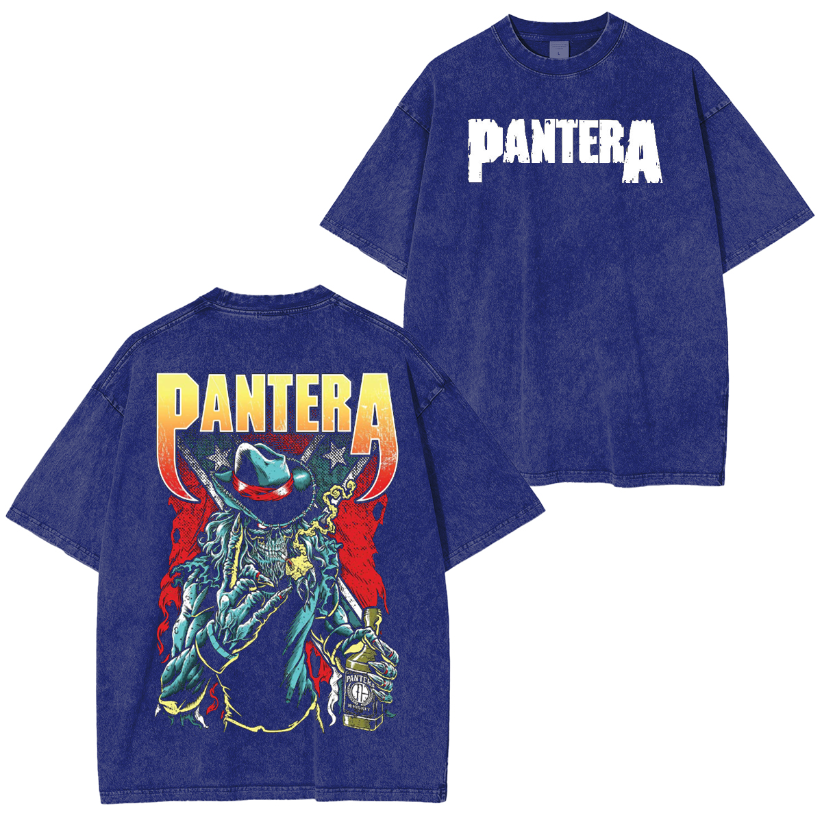 Pantera Rock Band Washed Unisex T-Shirt