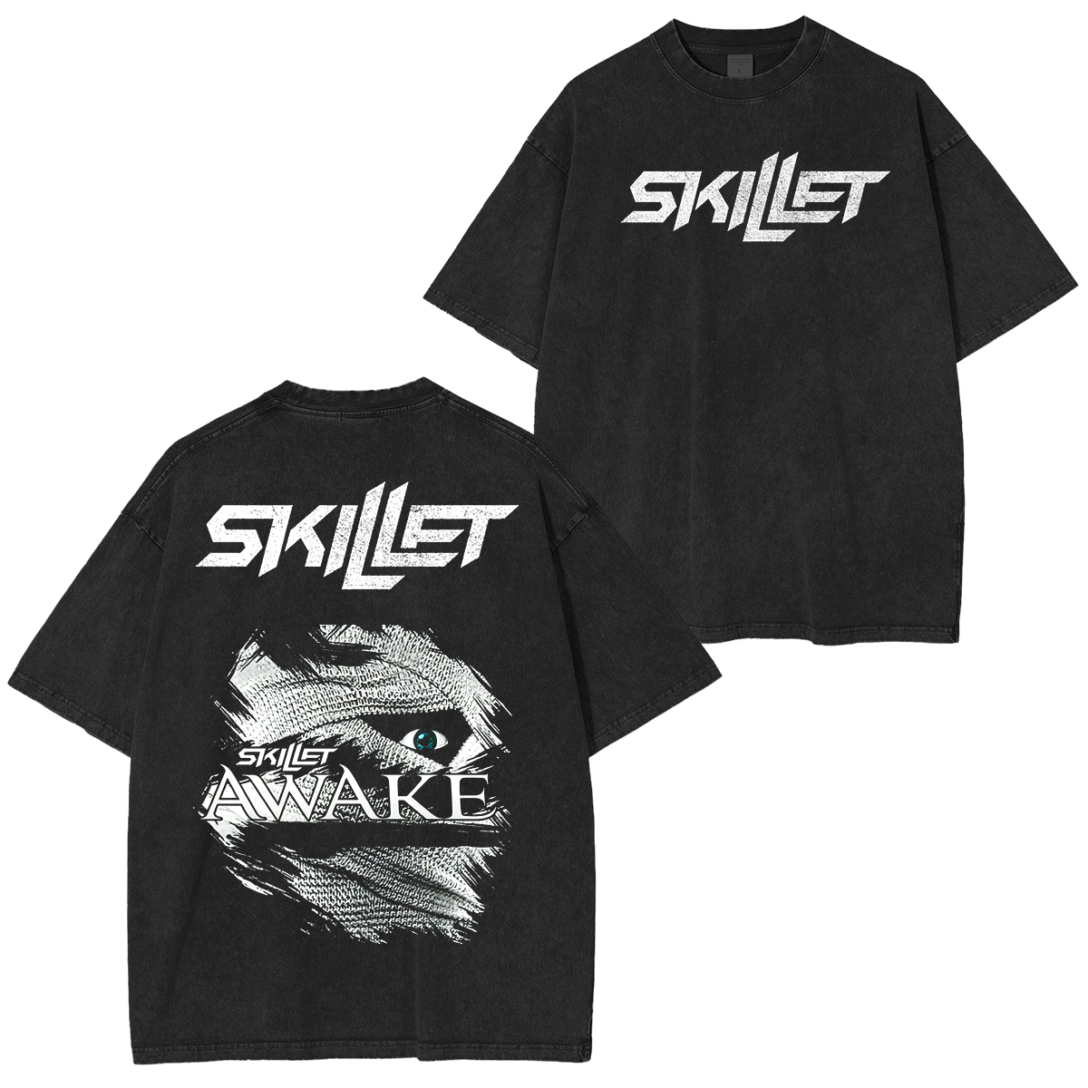 Skillet Awake Band  Washed Unisex T-Shirt