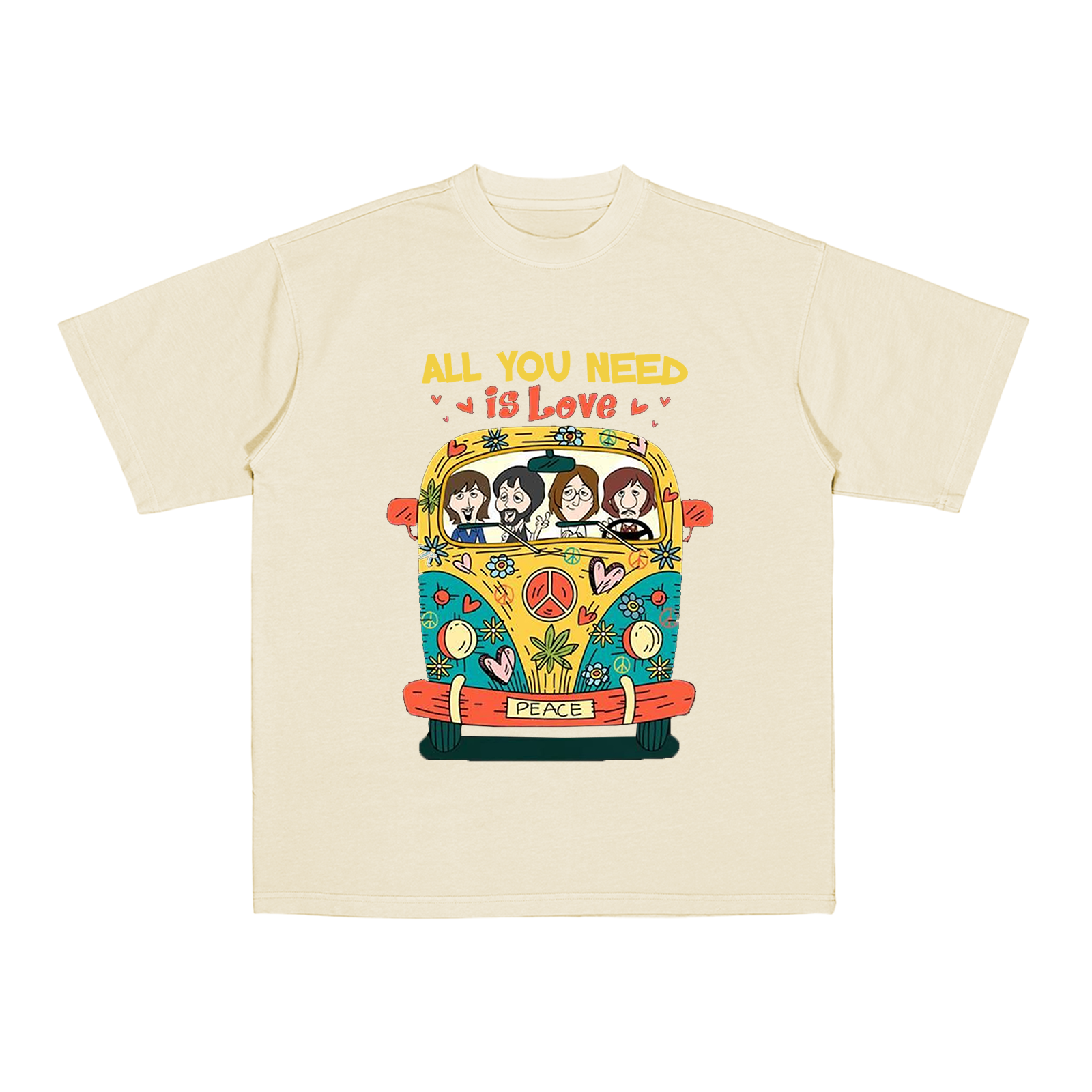 ALL YOU NEED is Love,The Beatles Cotton Unisex T-shirt