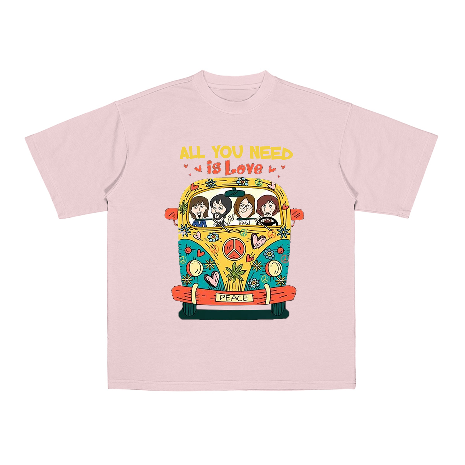 ALL YOU NEED is Love,The Beatles Cotton Unisex T-shirt