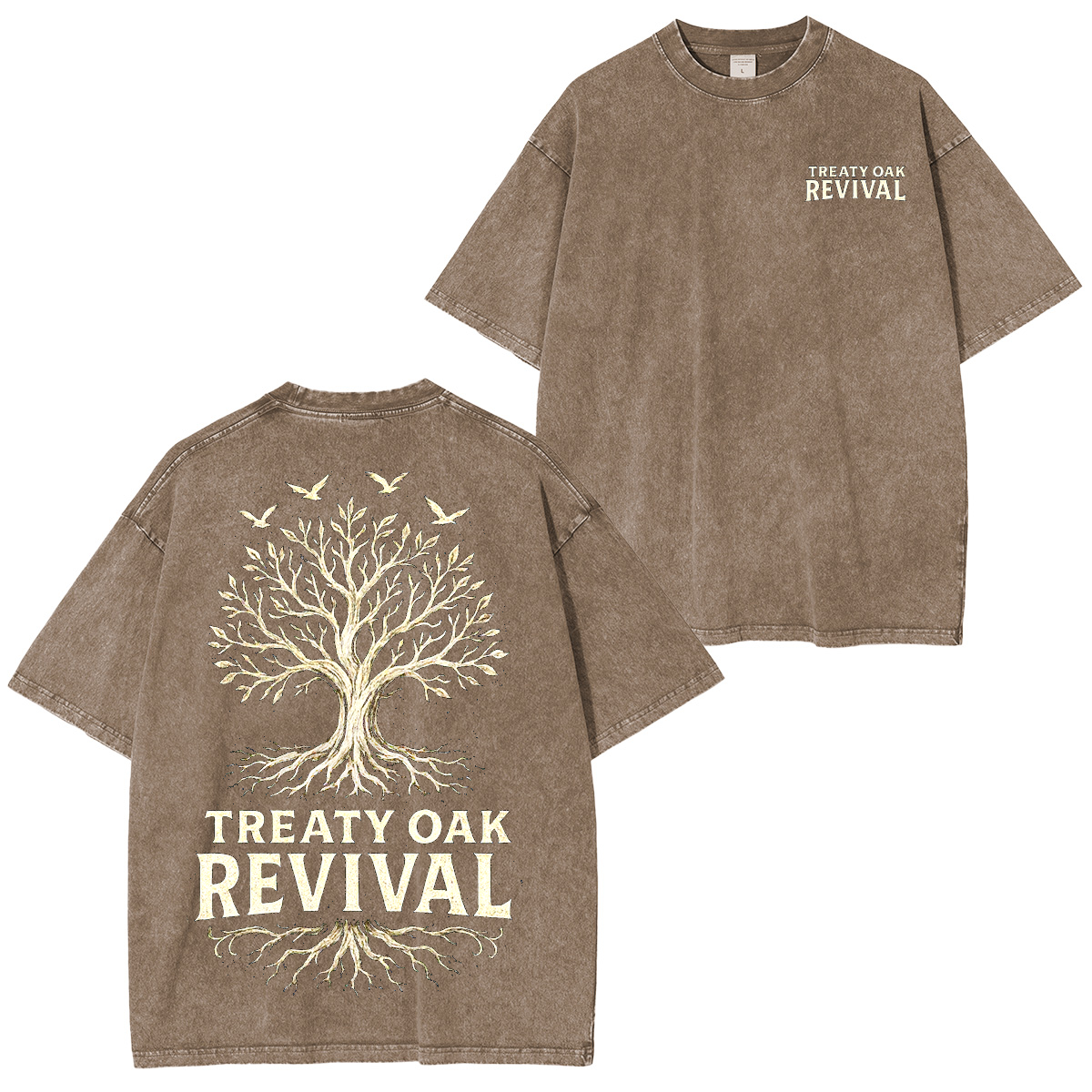 Treaty Oak Revival Band Washed Unisex T-Shirt