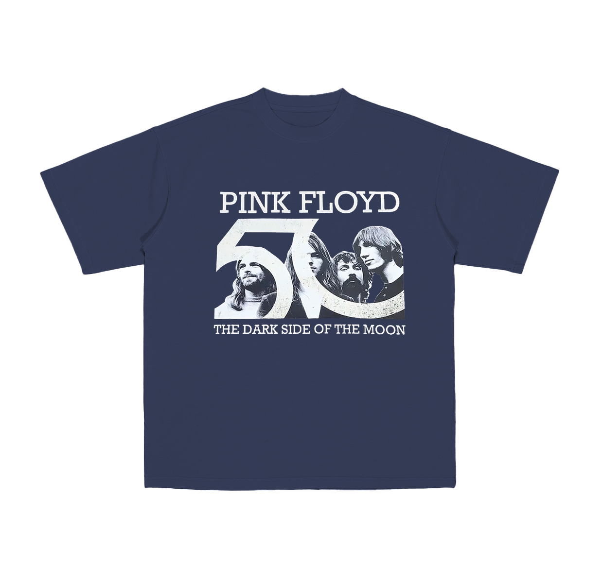 The Dark Side Of The Moon - Pink Floyd Cotton Unisex T-shirt