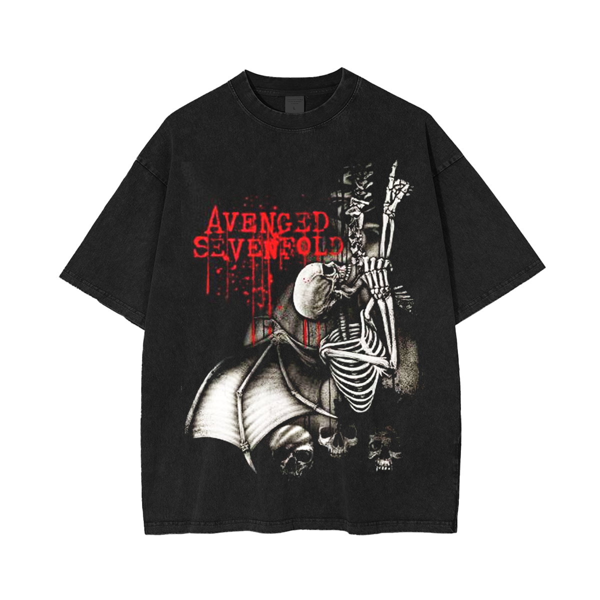 Avenged Sevenfold Band  Washed Unisex T-Shirt