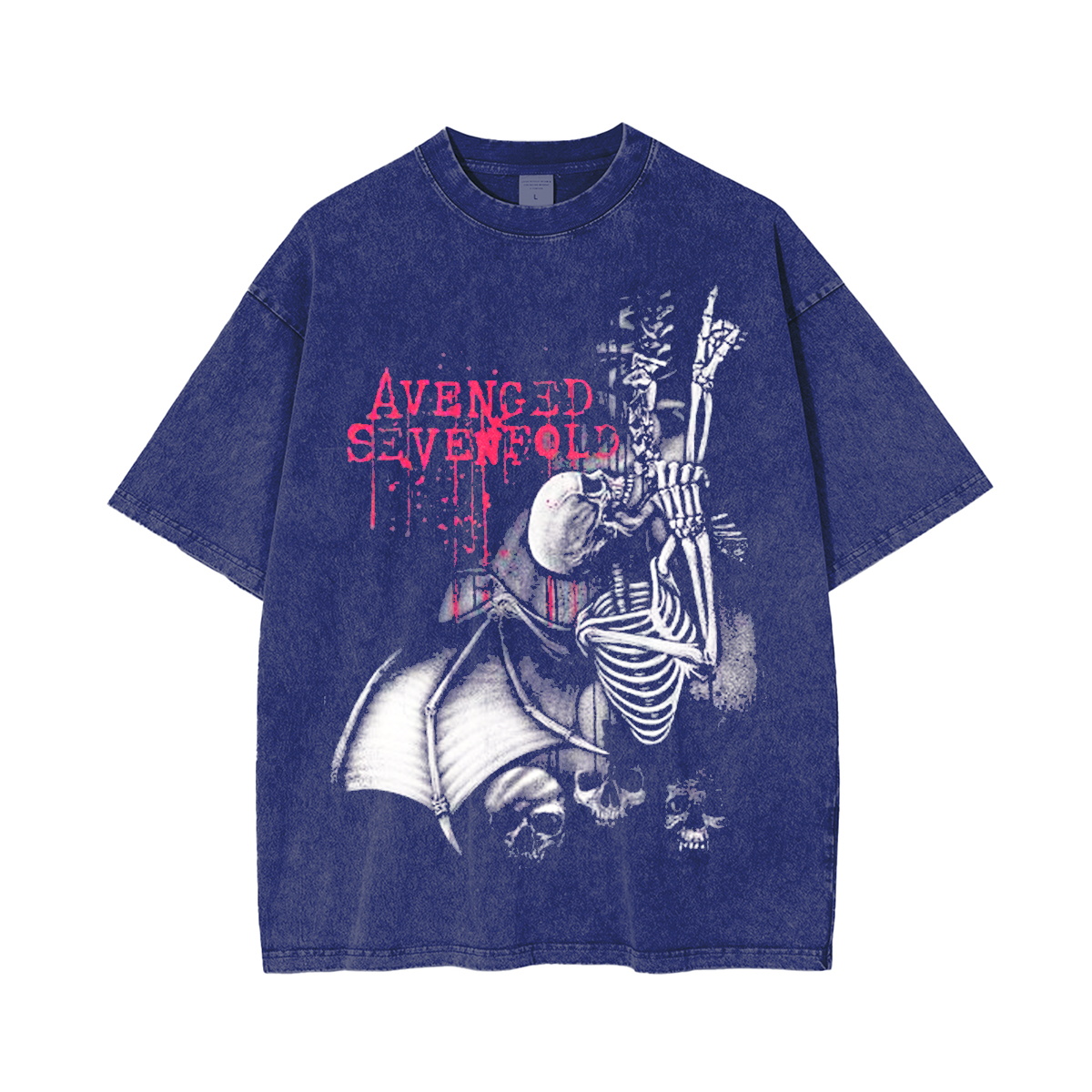 Avenged Sevenfold Band  Washed Unisex T-Shirt