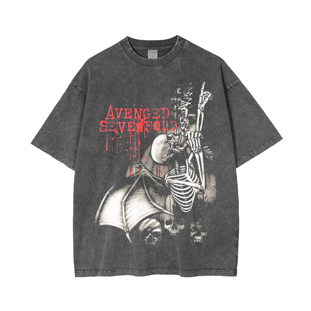 Avenged Sevenfold Band  Washed Unisex T-Shirt