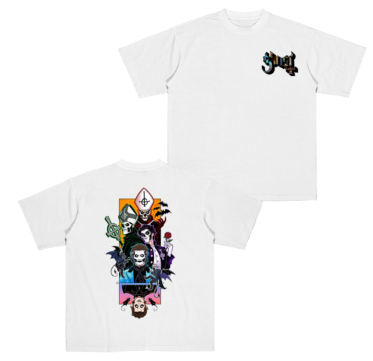 Ghost Band  Cotton Unisex T-shirt