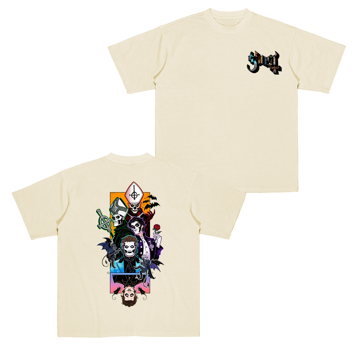 Ghost Band  Cotton Unisex T-shirt