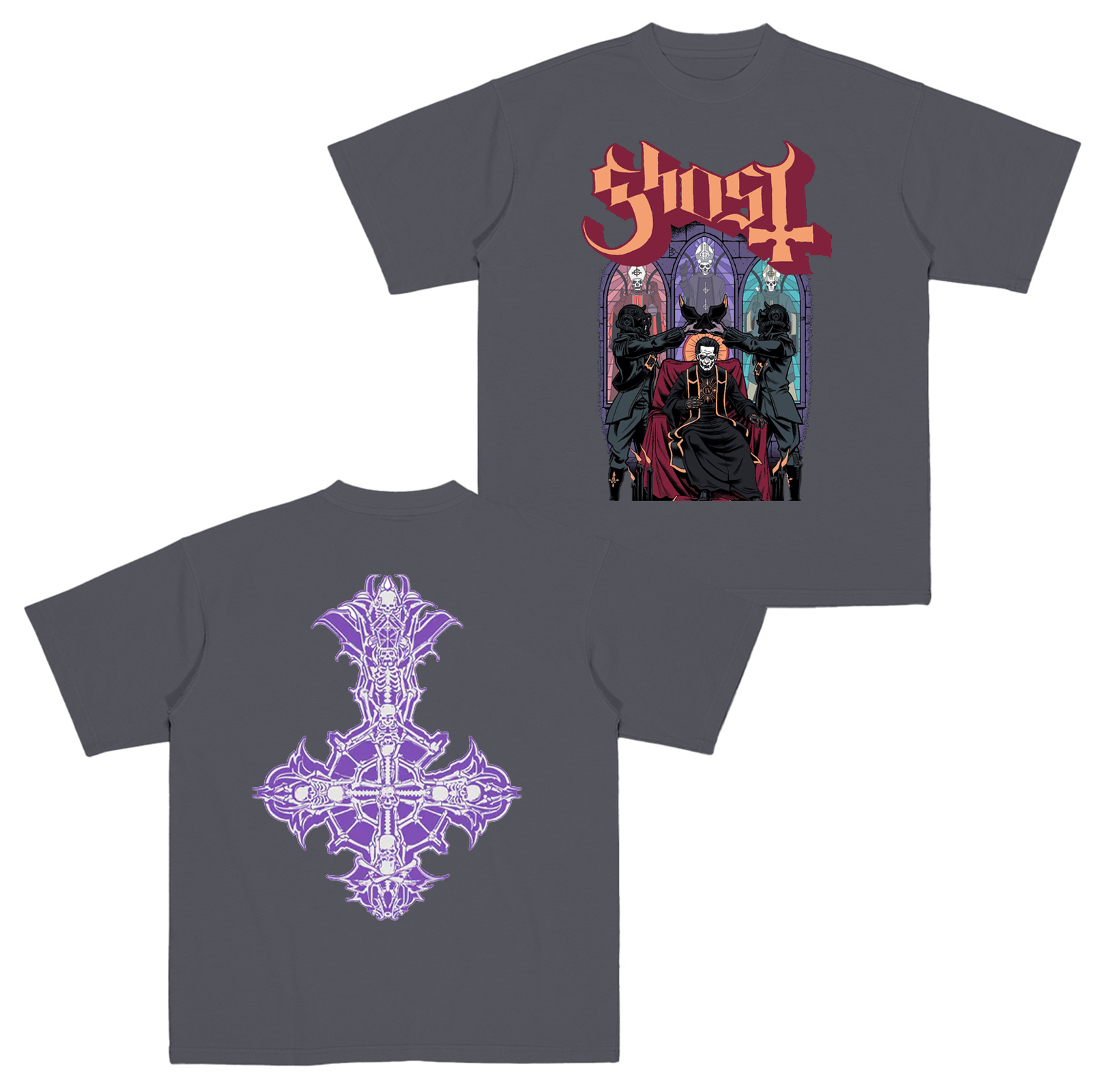 Ghost Band Cotton Unisex T-shirt