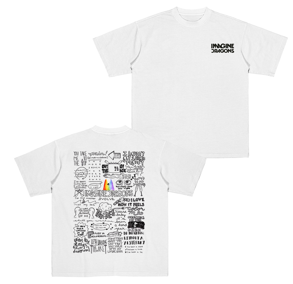 Imagine Dragons Fans Cotton Unisex T-shirt