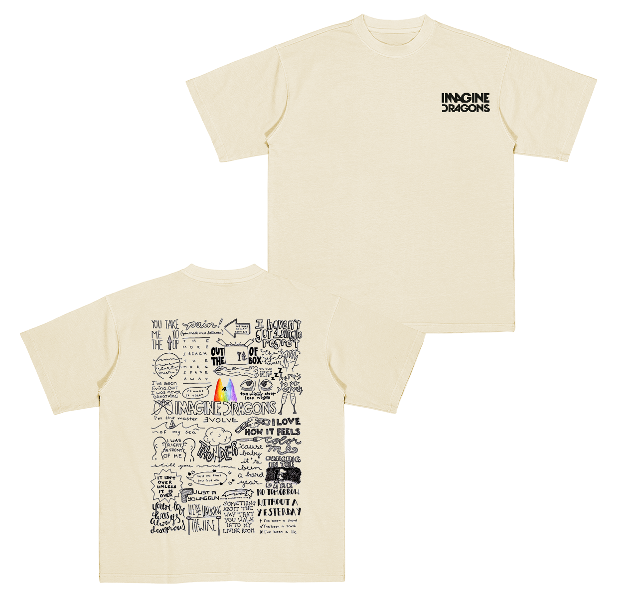 Imagine Dragons Fans Cotton Unisex T-shirt