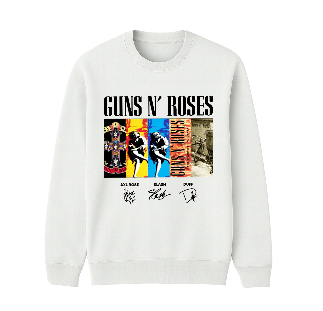 Guns N' Roses fans Unisex Cotton Creneck Sweatshirt