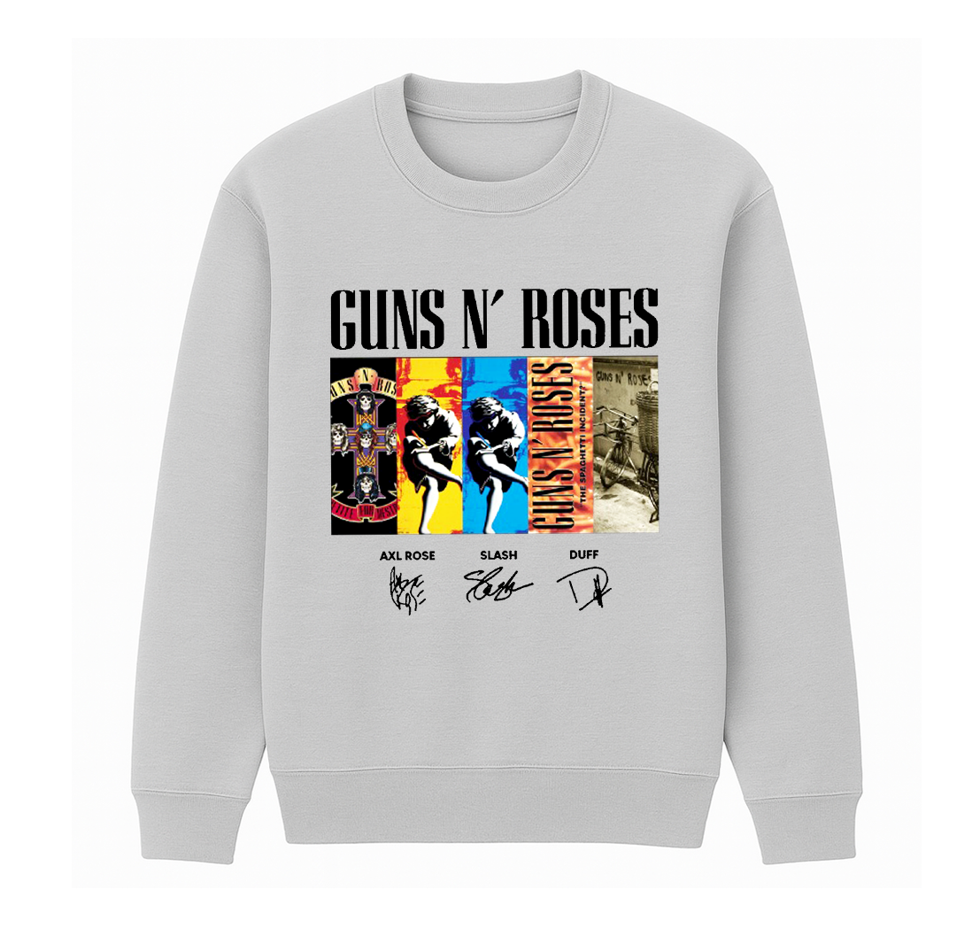 Guns N' Roses fans Unisex Cotton Creneck Sweatshirt