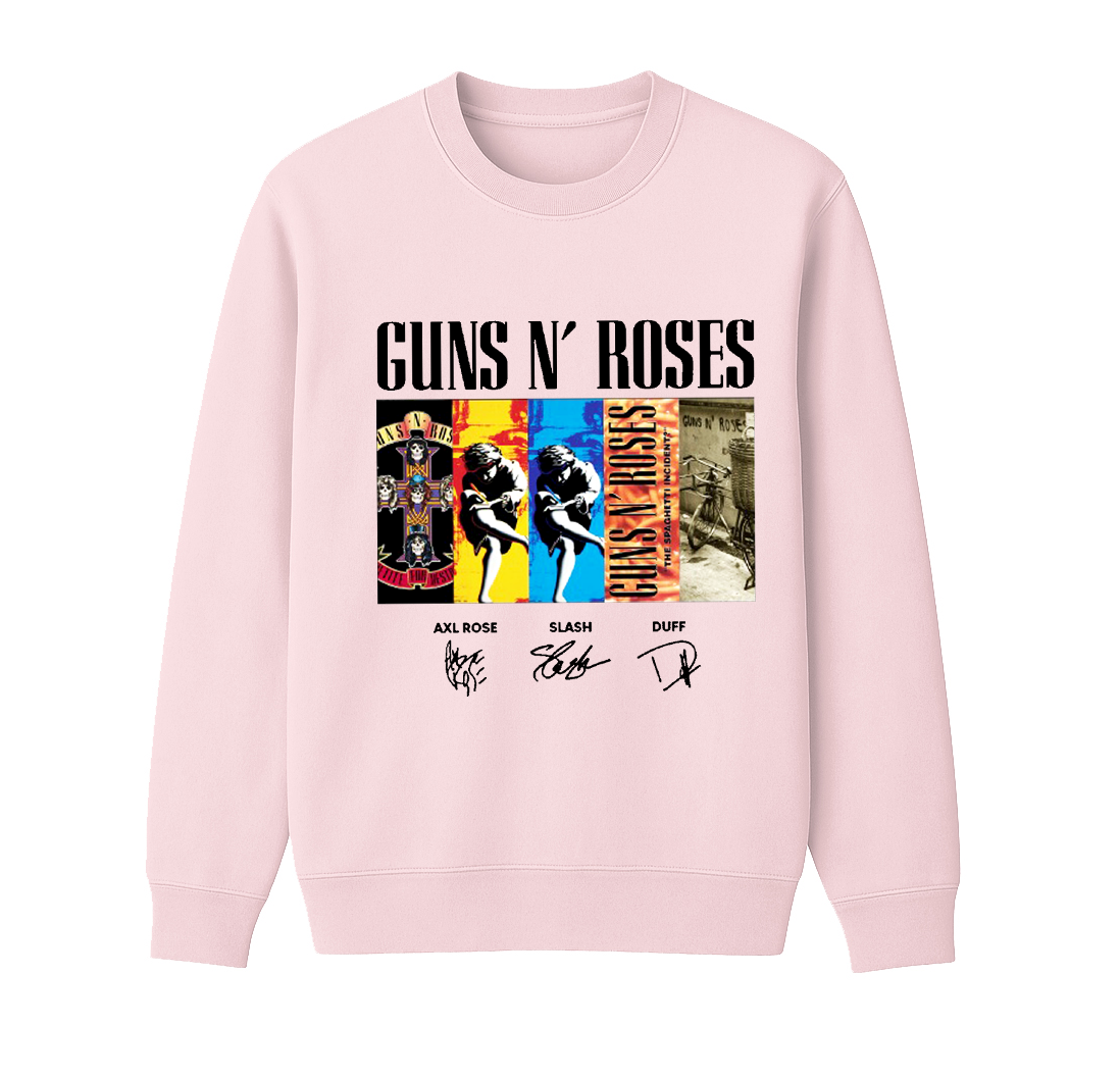 Guns N' Roses fans Unisex Cotton Creneck Sweatshirt