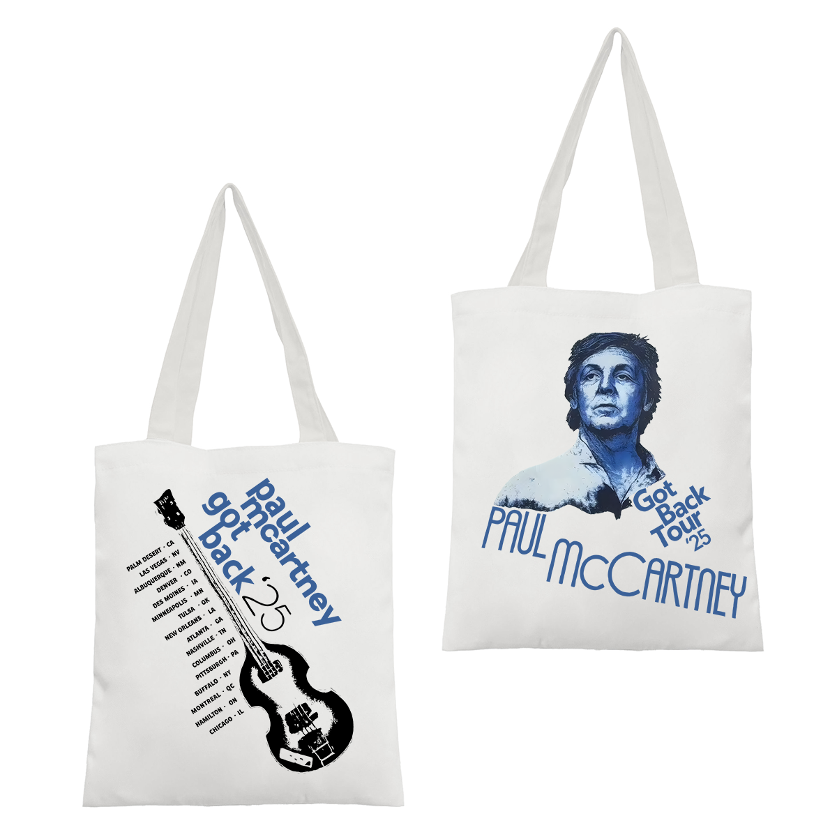 Paul McCartney Tote Bag