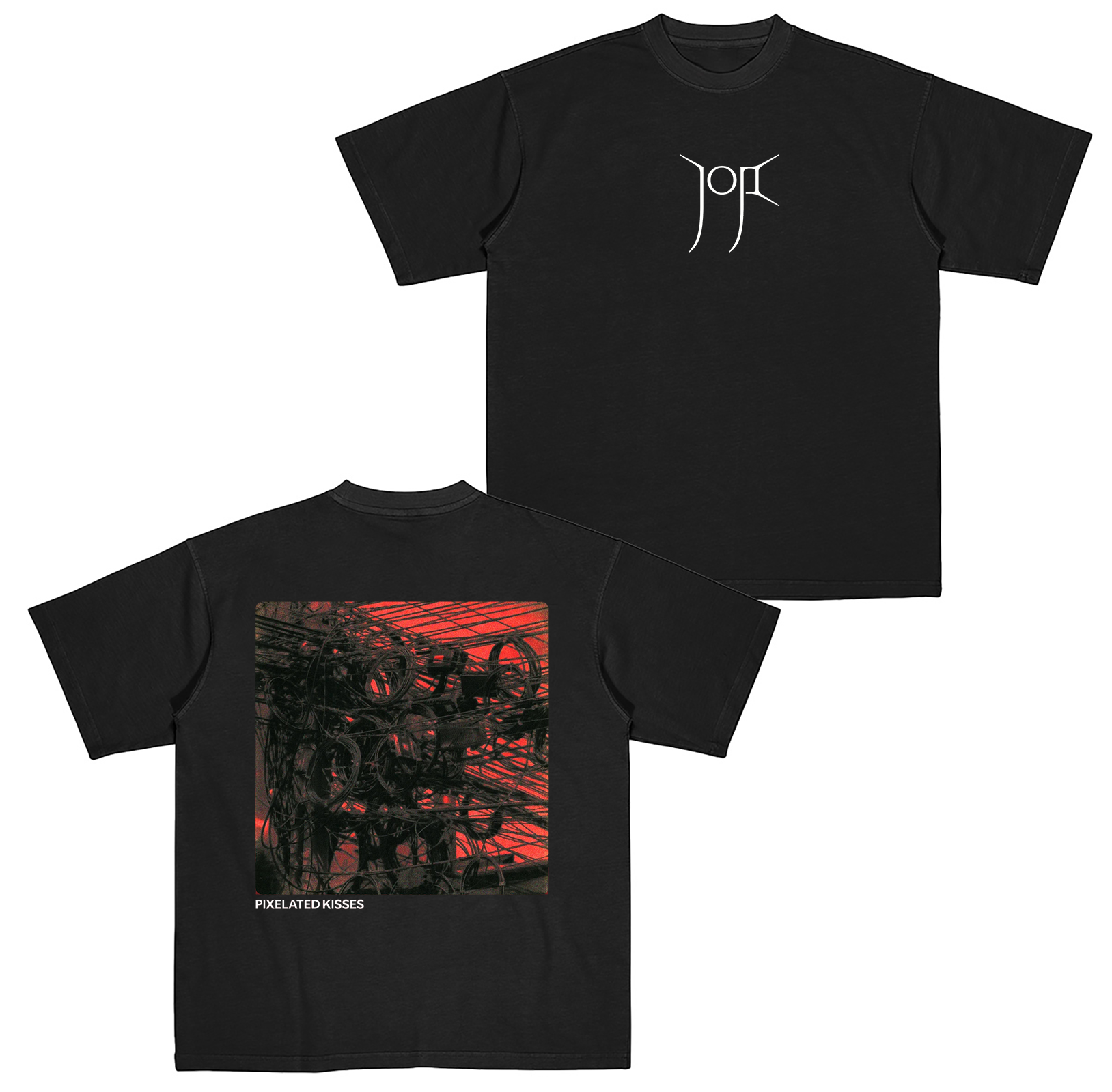 Joji-Pixelated Kisses Cotton Unisex T-shirt