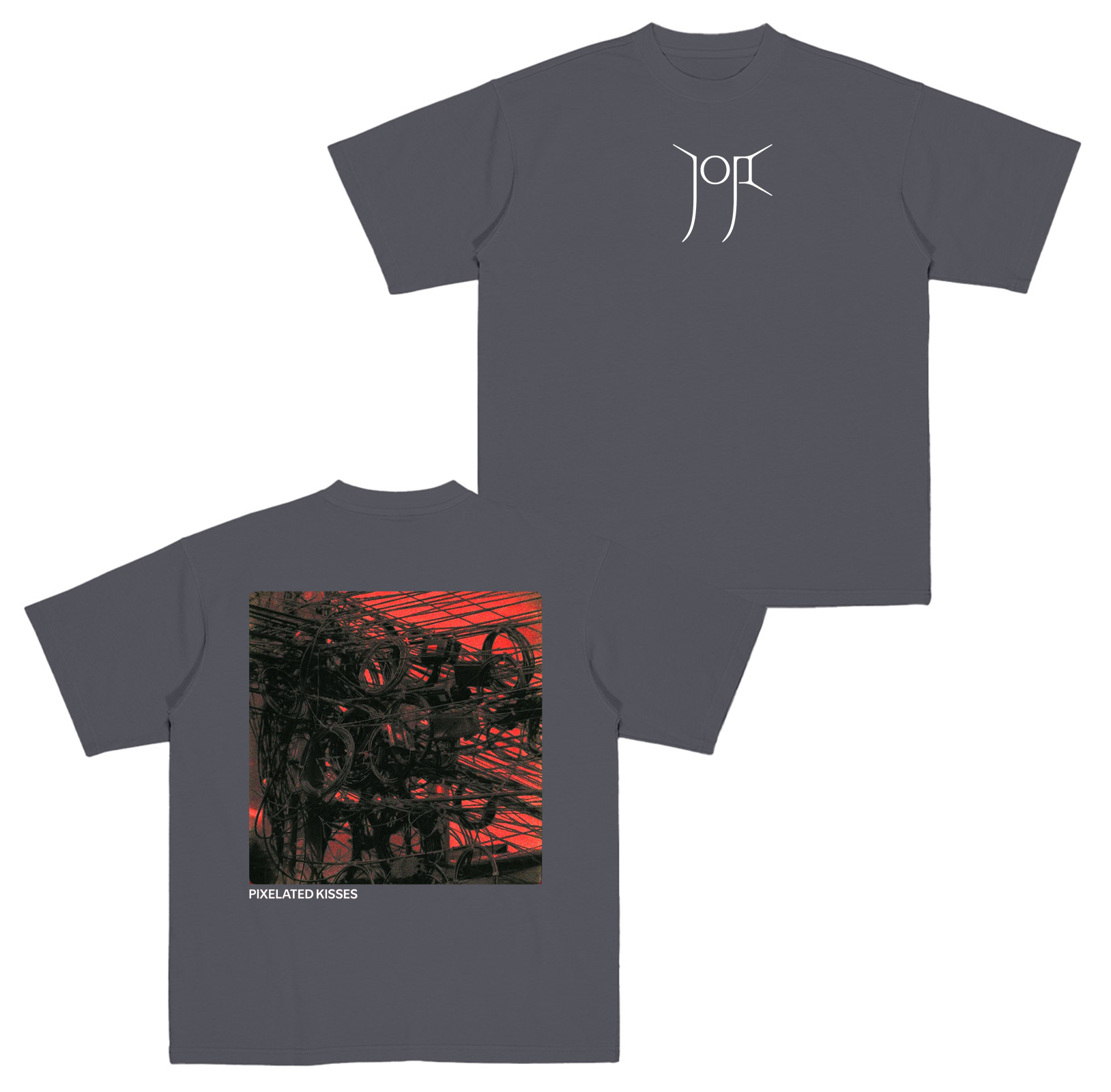 Joji-Pixelated Kisses Cotton Unisex T-shirt