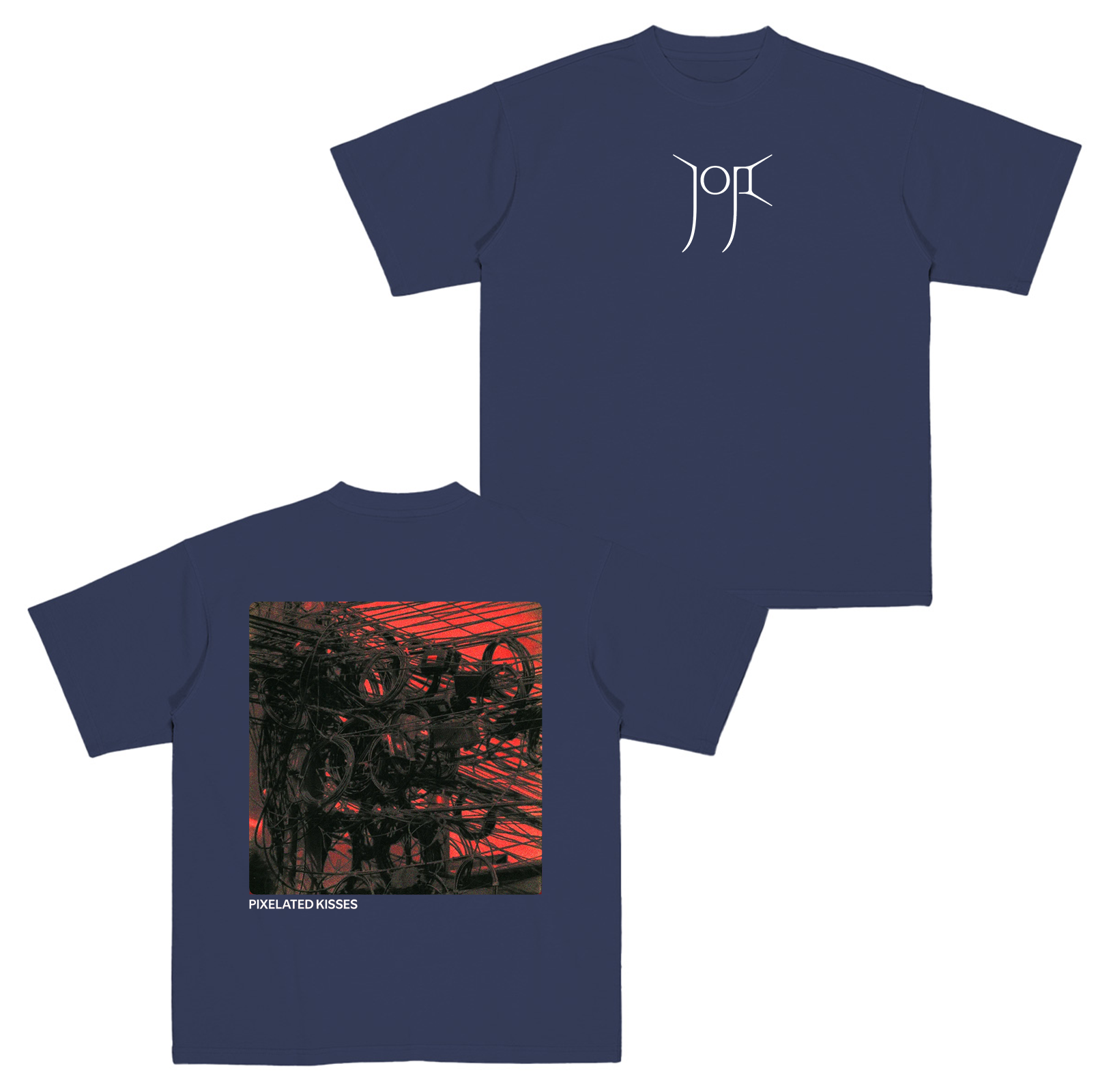 Joji-Pixelated Kisses Cotton Unisex T-shirt