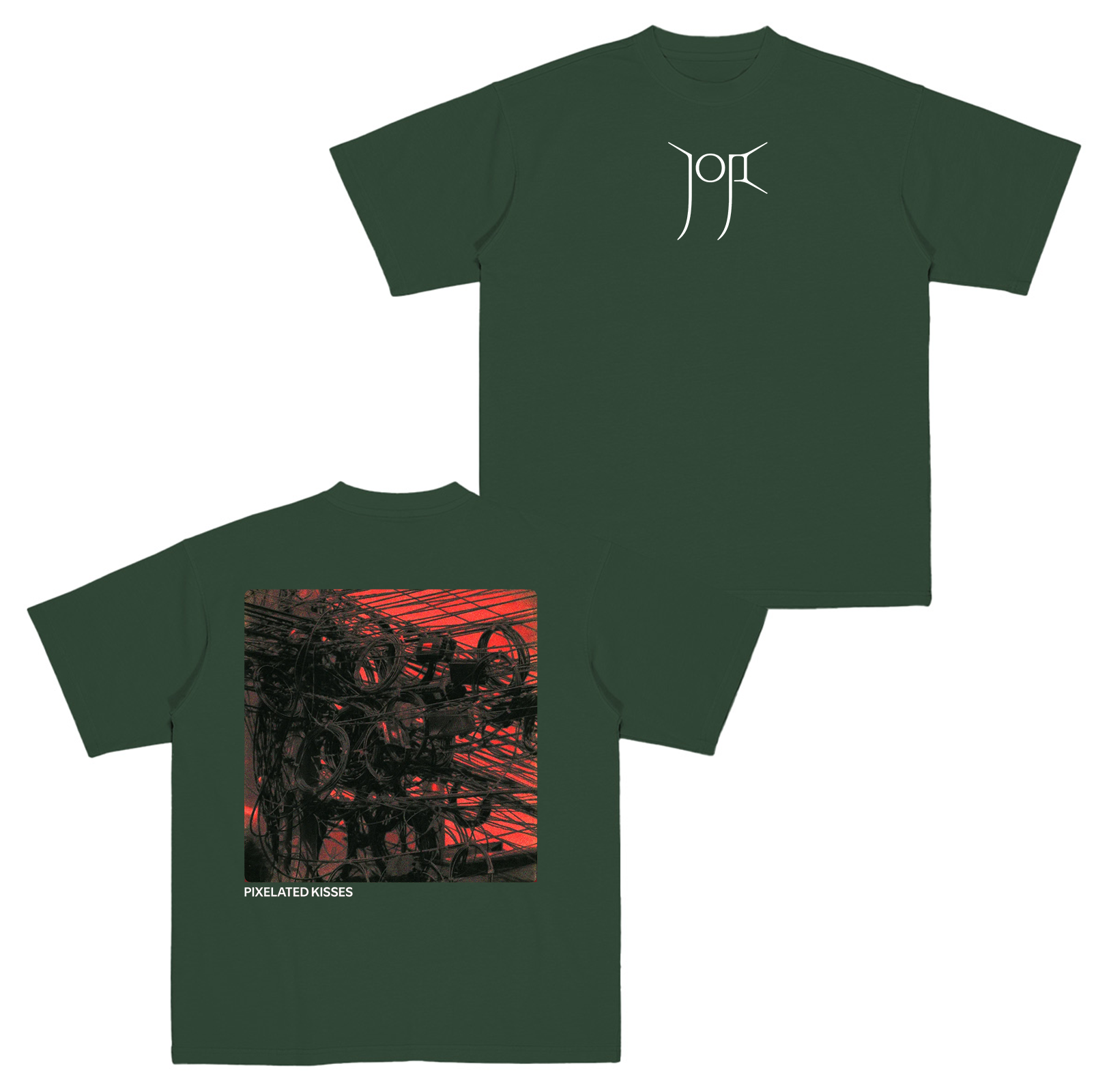 Joji-Pixelated Kisses Cotton Unisex T-shirt