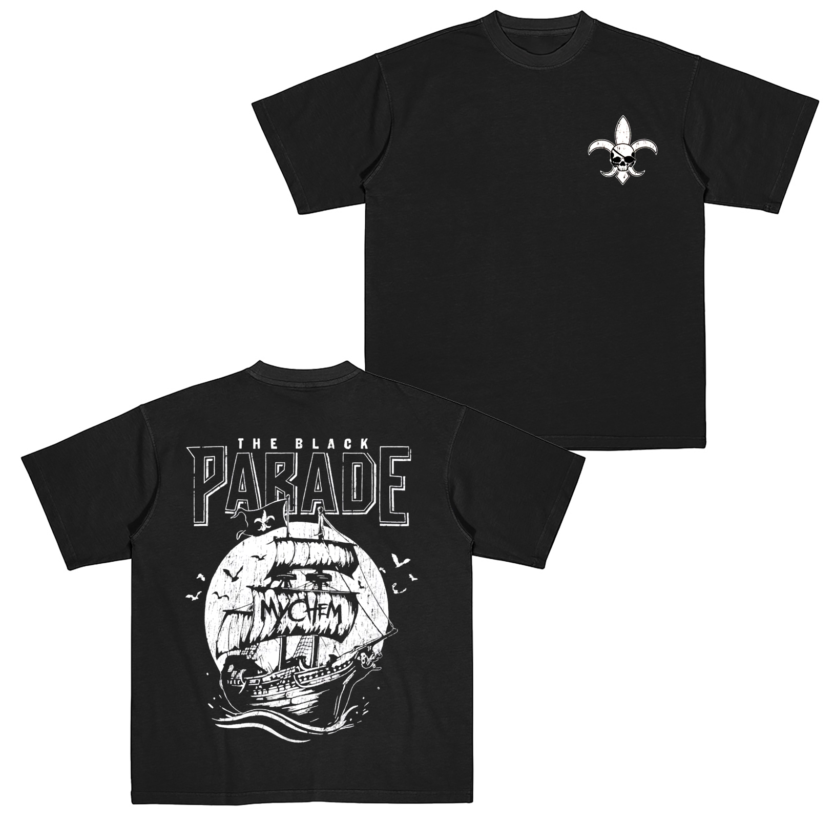 My Chemical Romance The Black Parade Tampa Cotton Unisex T-shirt