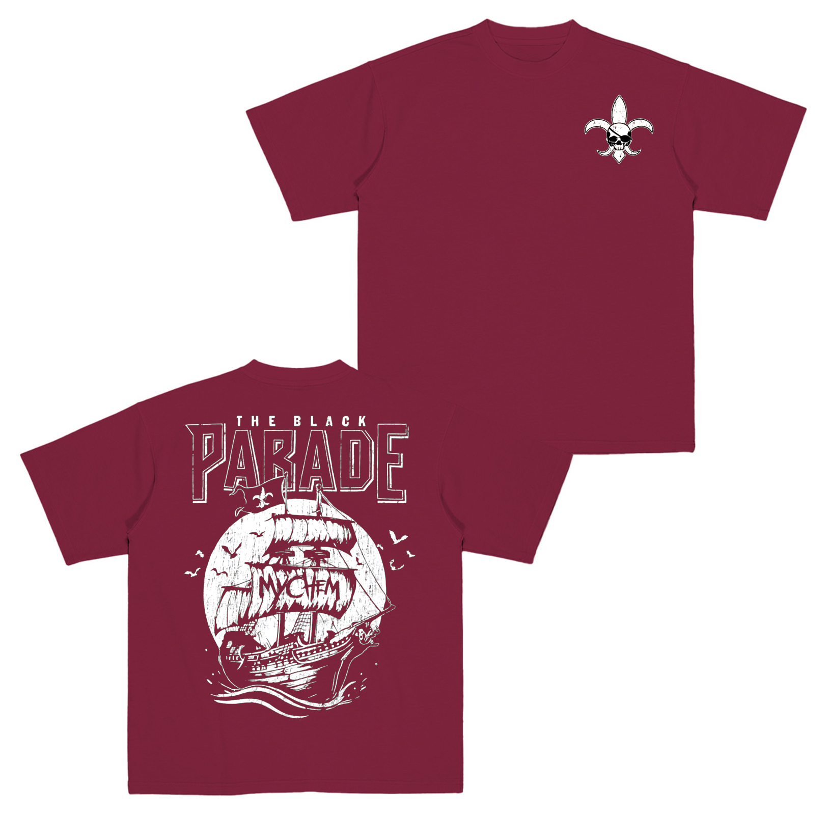 My Chemical Romance The Black Parade Tampa Cotton Unisex T-shirt