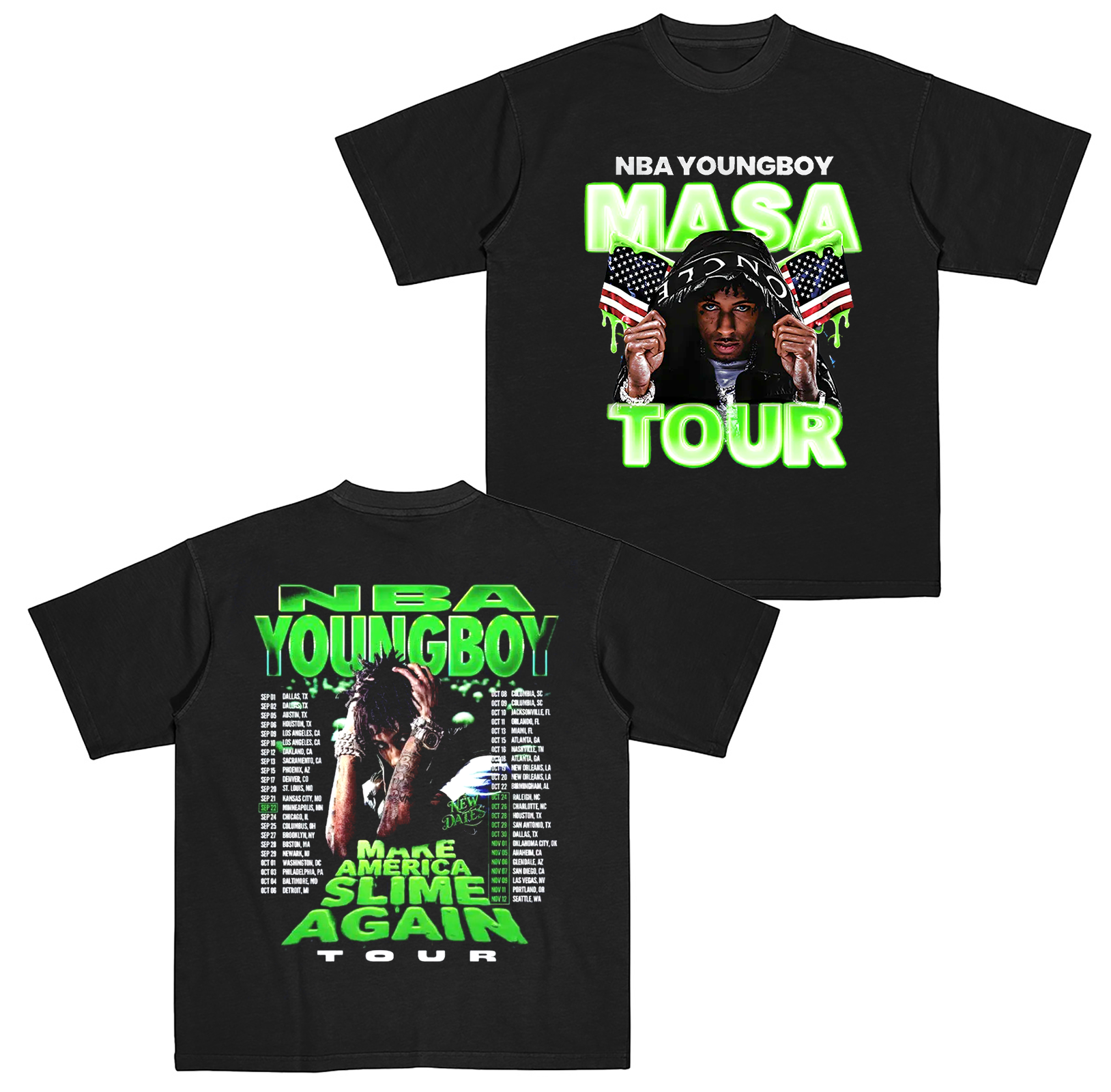 Young boy MASA tour 2025 Cotton Unisex T-shirt