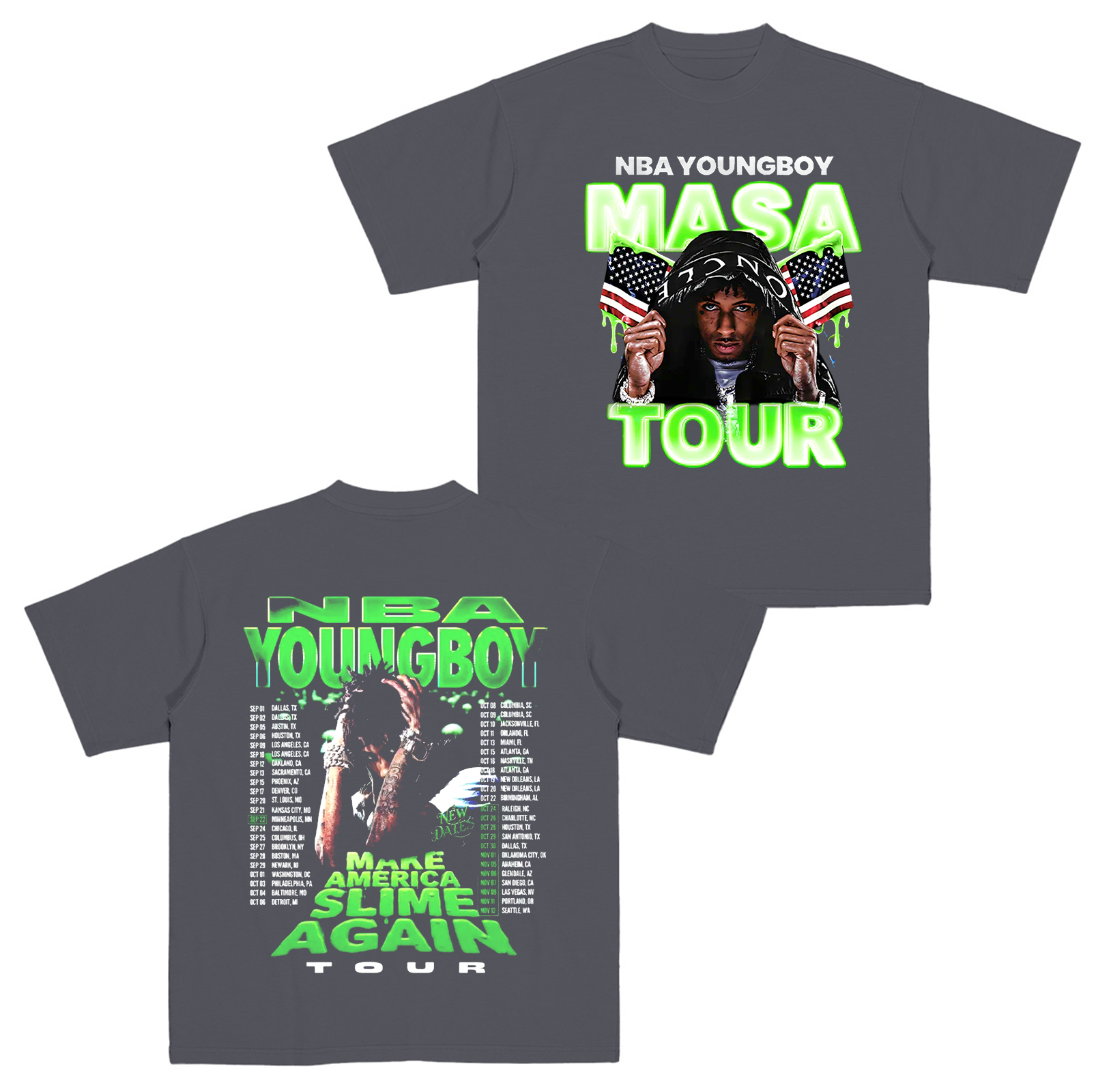 Young boy MASA tour 2025 Cotton Unisex T-shirt