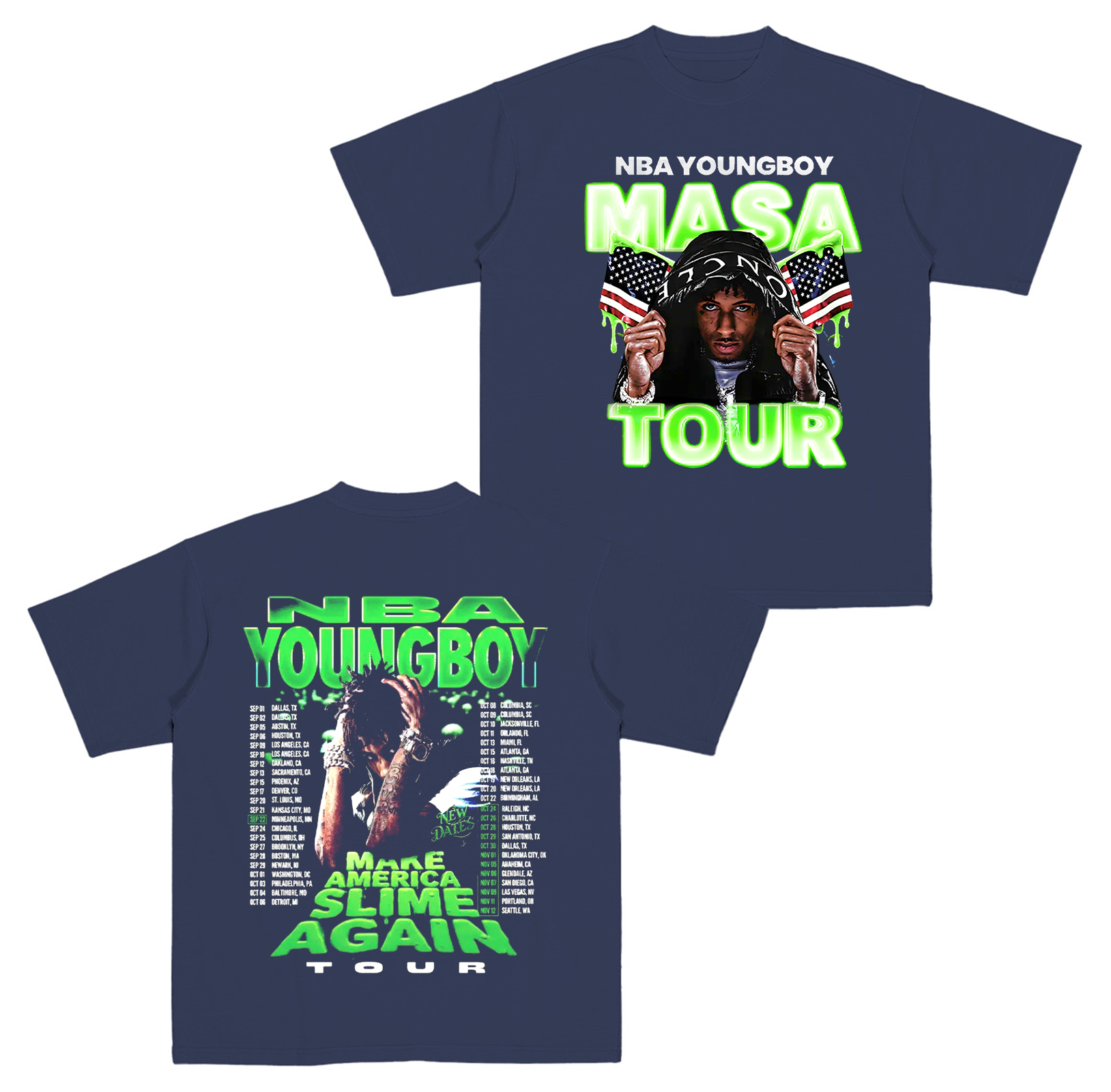 Young boy MASA tour 2025 Cotton Unisex T-shirt