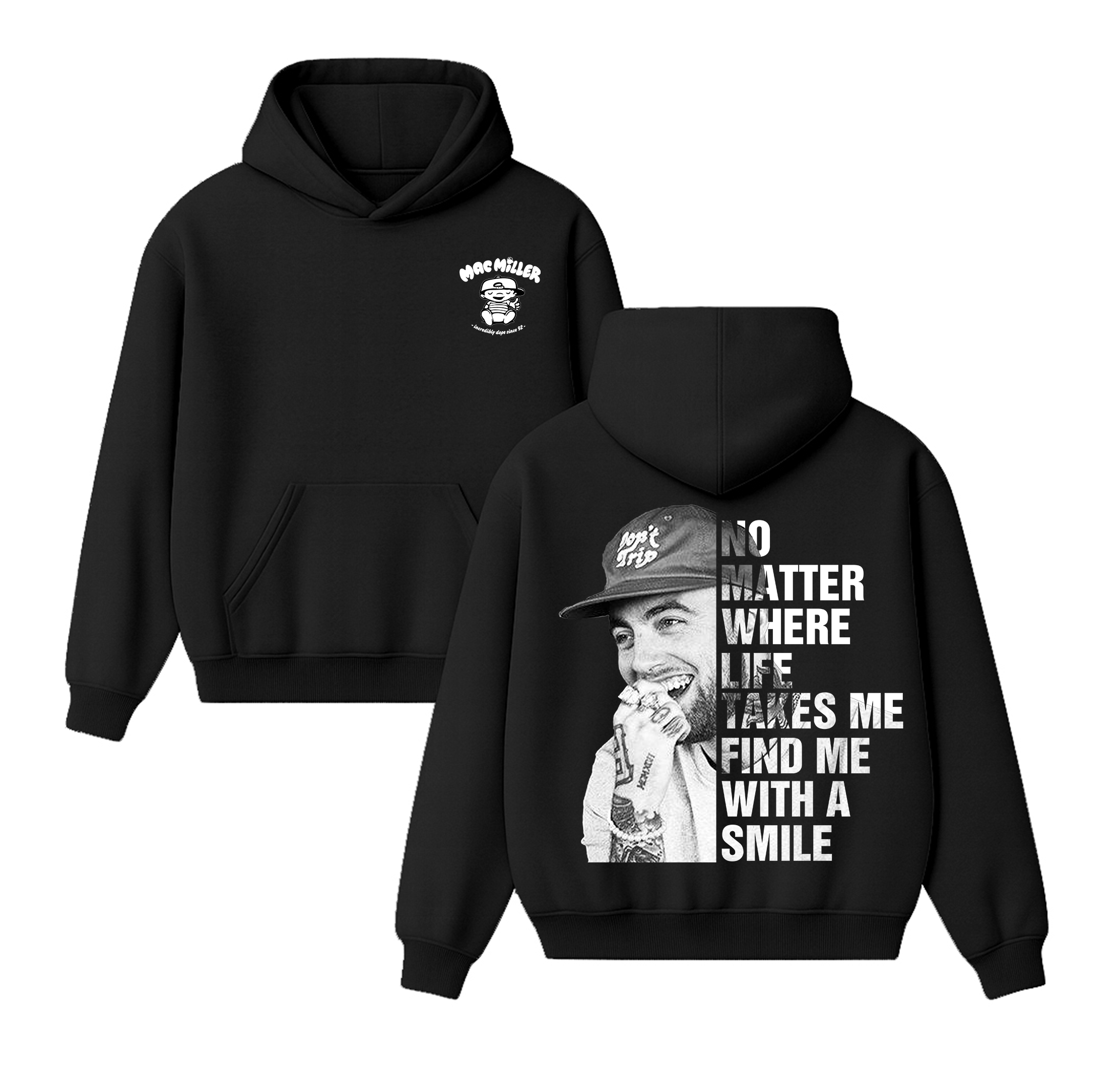 Mac Miller Unisex Cotton Hoodie