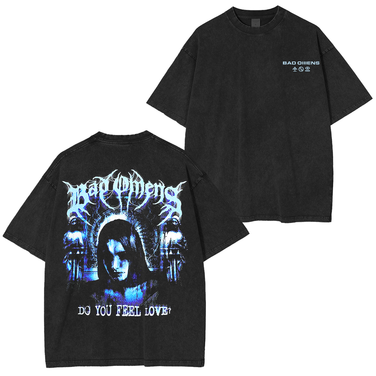 Bad Omens Do You Feel Love 2025 Washed Unisex T-Shirt