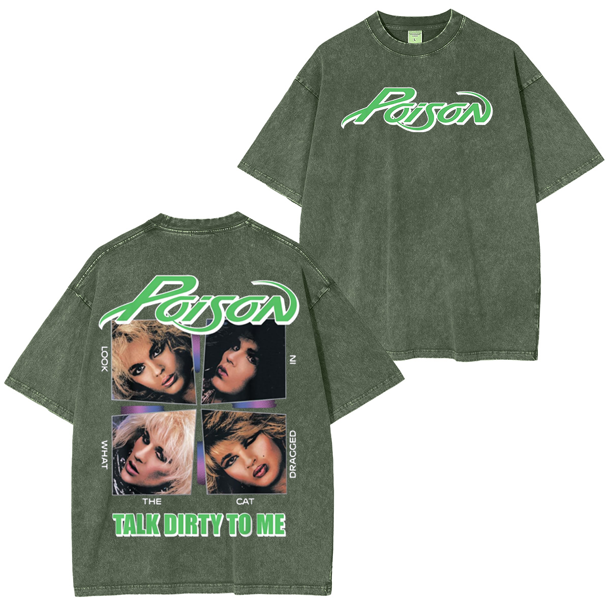 Poison band Washed Unisex T-Shirt