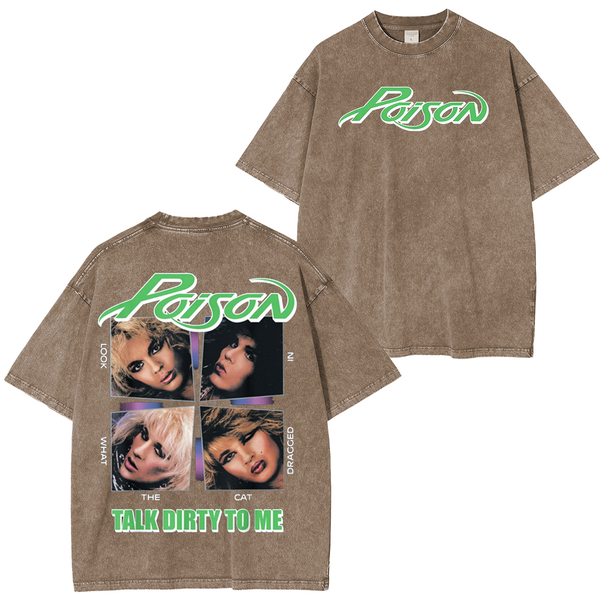 Poison band Washed Unisex T-Shirt