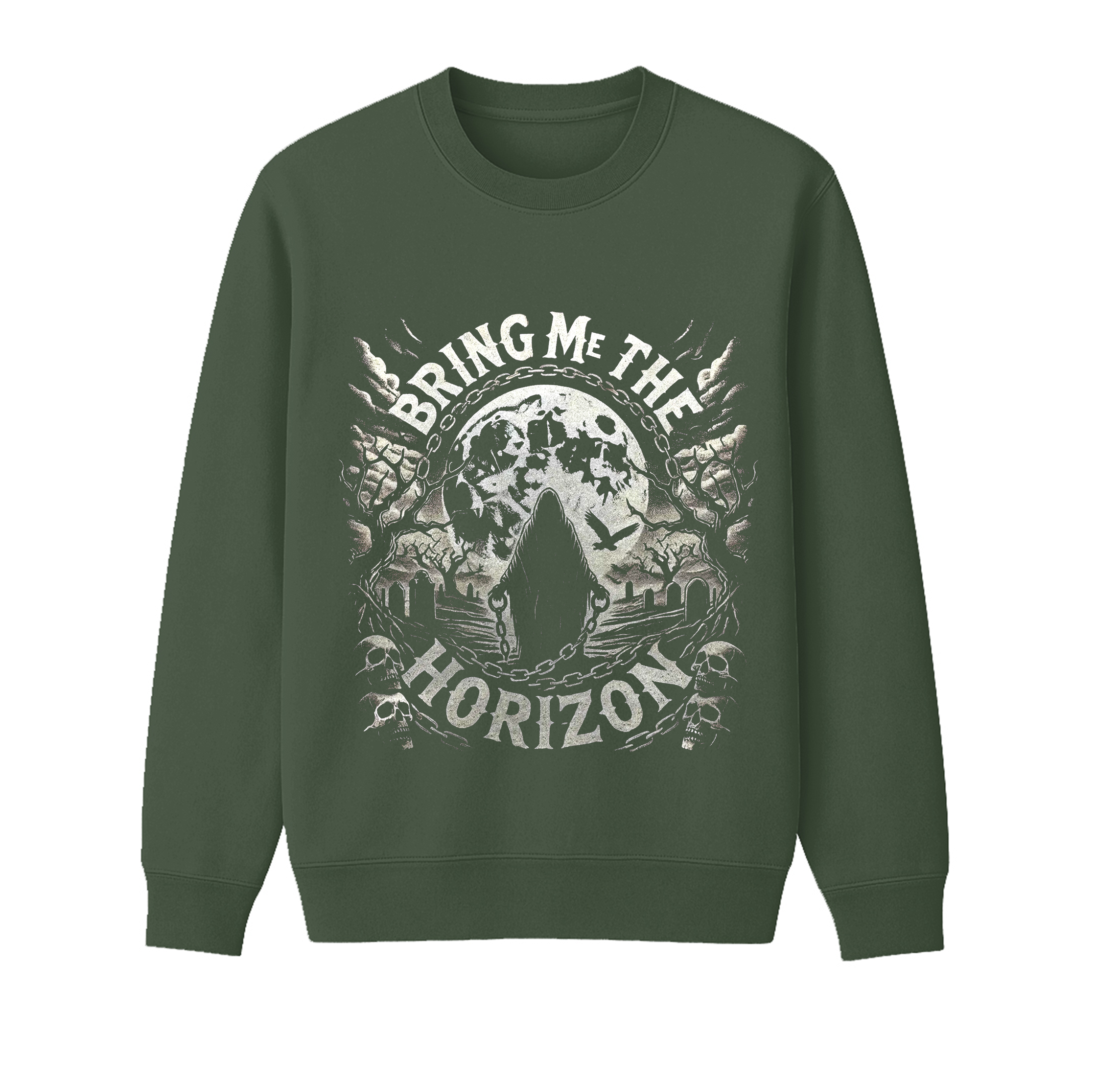 Bring Me The Horizon Unisex Cotton Creneck Sweatshirt
