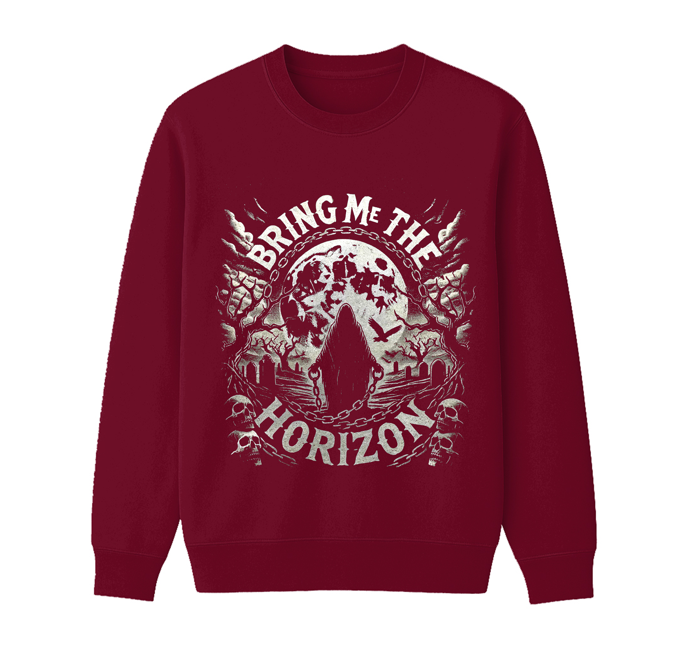Bring Me The Horizon Unisex Cotton Creneck Sweatshirt