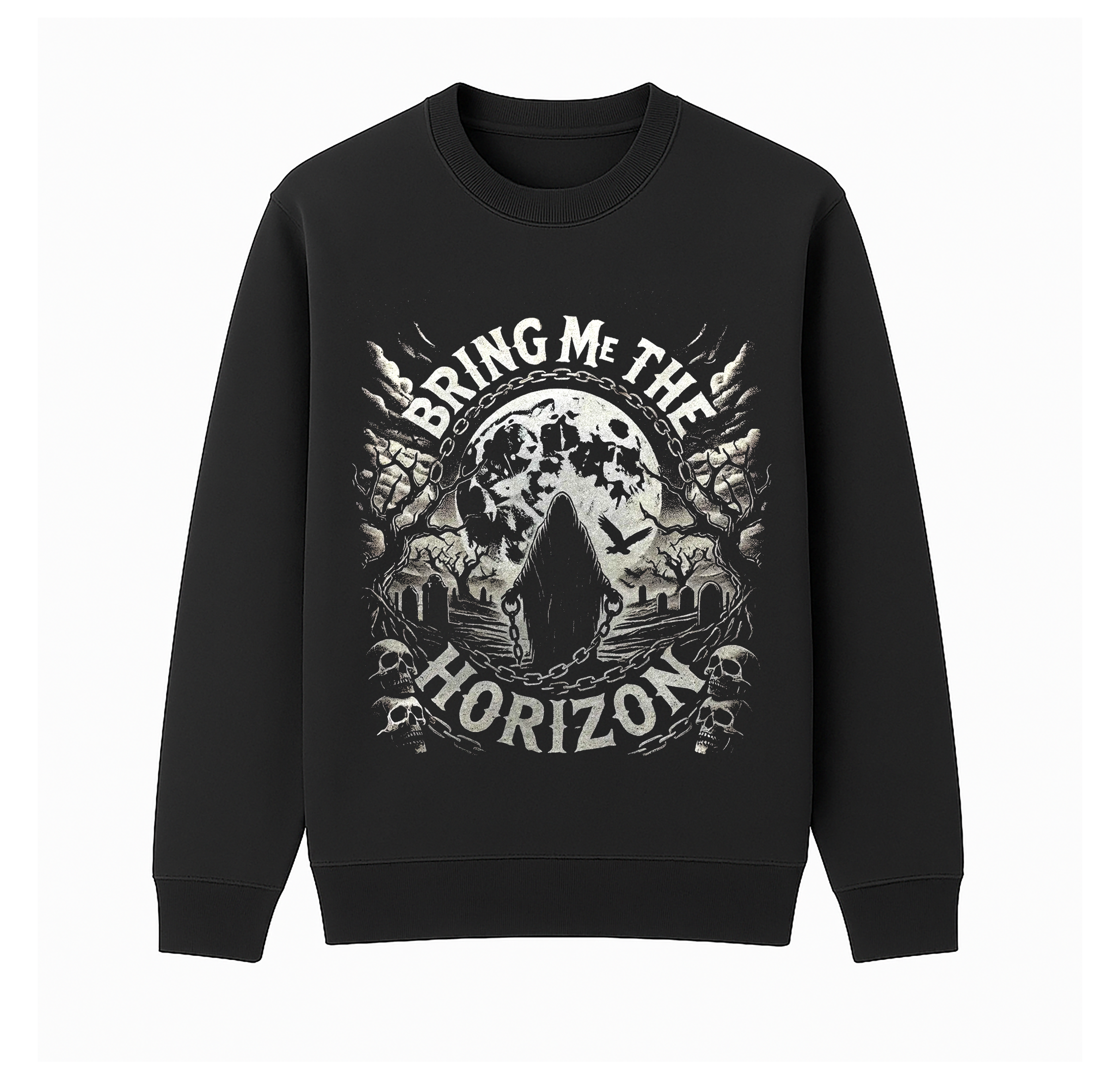 Bring Me The Horizon Unisex Cotton Creneck Sweatshirt