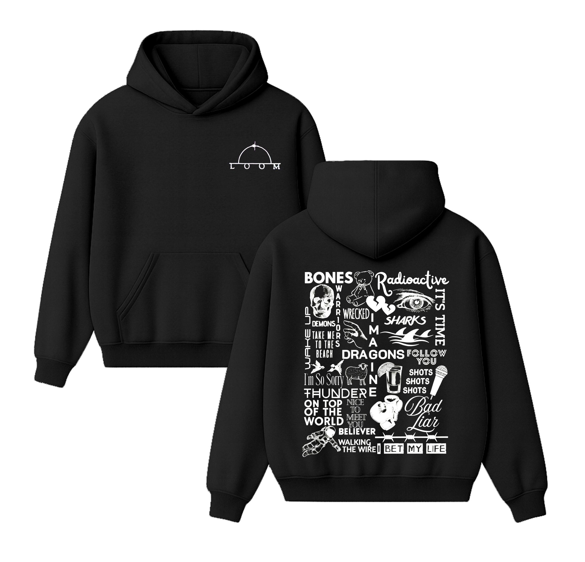 Imagine Dragons Loom Unisex Hoodie
